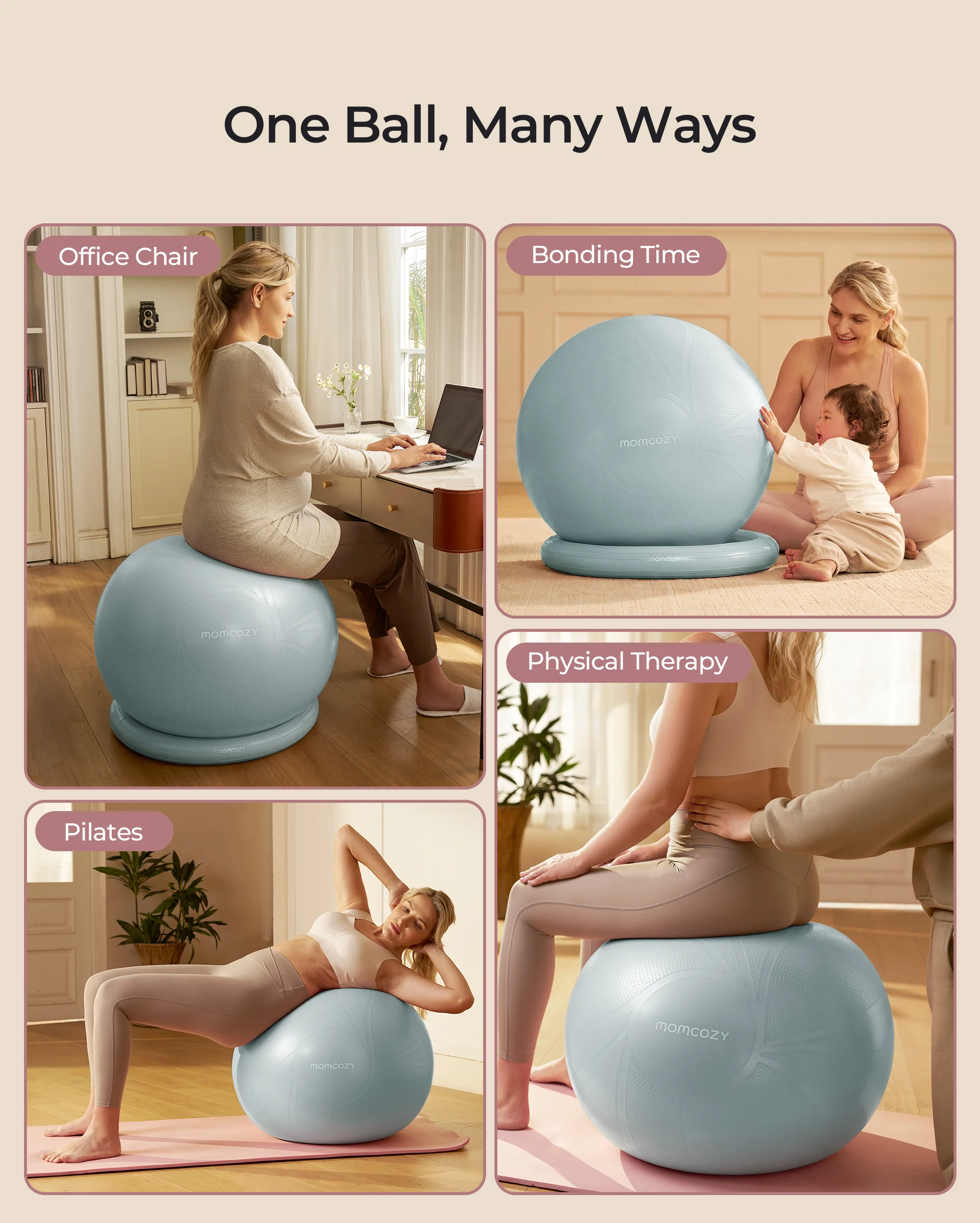 Momcozy BirthEase Maternity Ball Set - Image 20