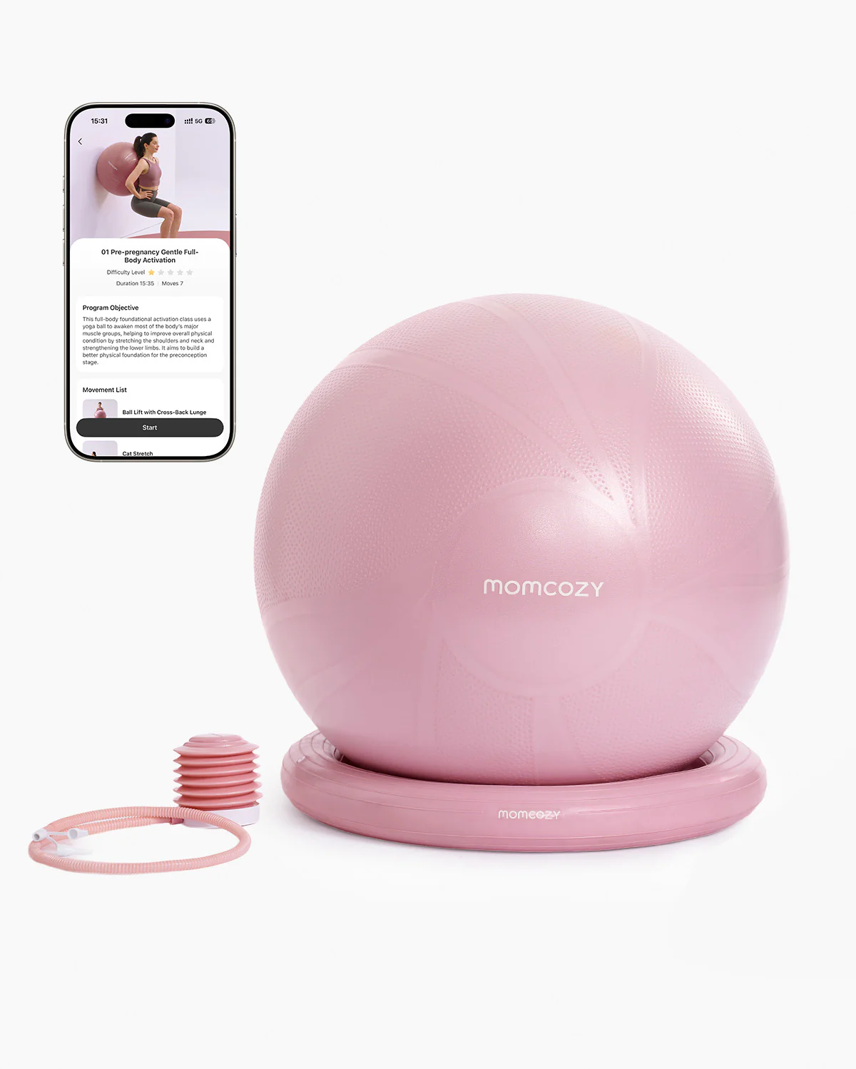 Momcozy BirthEase Maternity Ball Set - Image 24