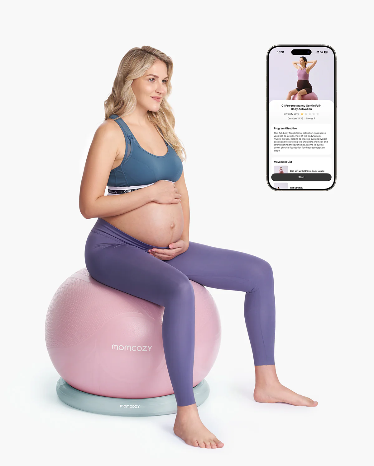 Momcozy BirthEase Maternity Ball Set - Image 25