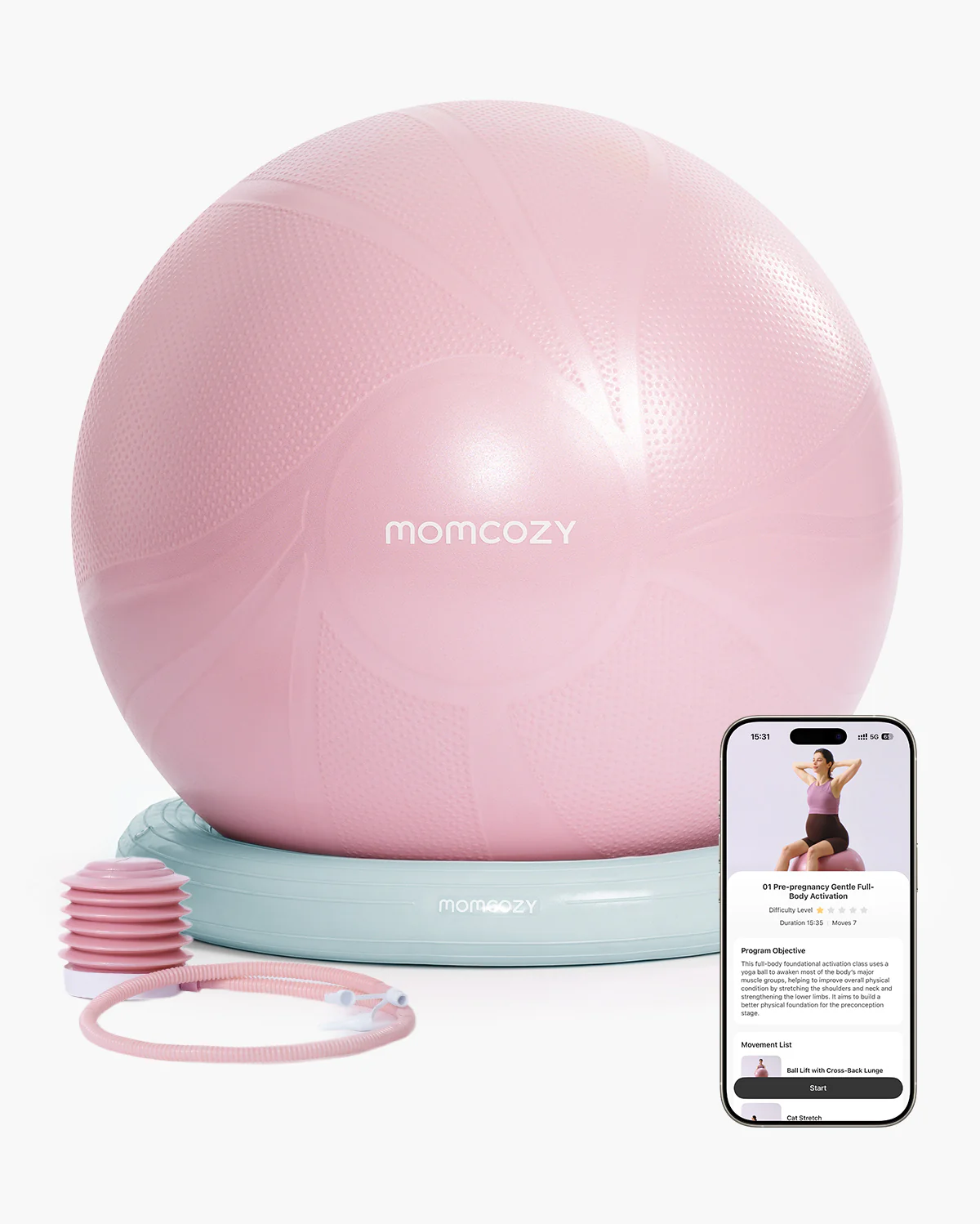 Momcozy BirthEase Maternity Ball Set - Image 26