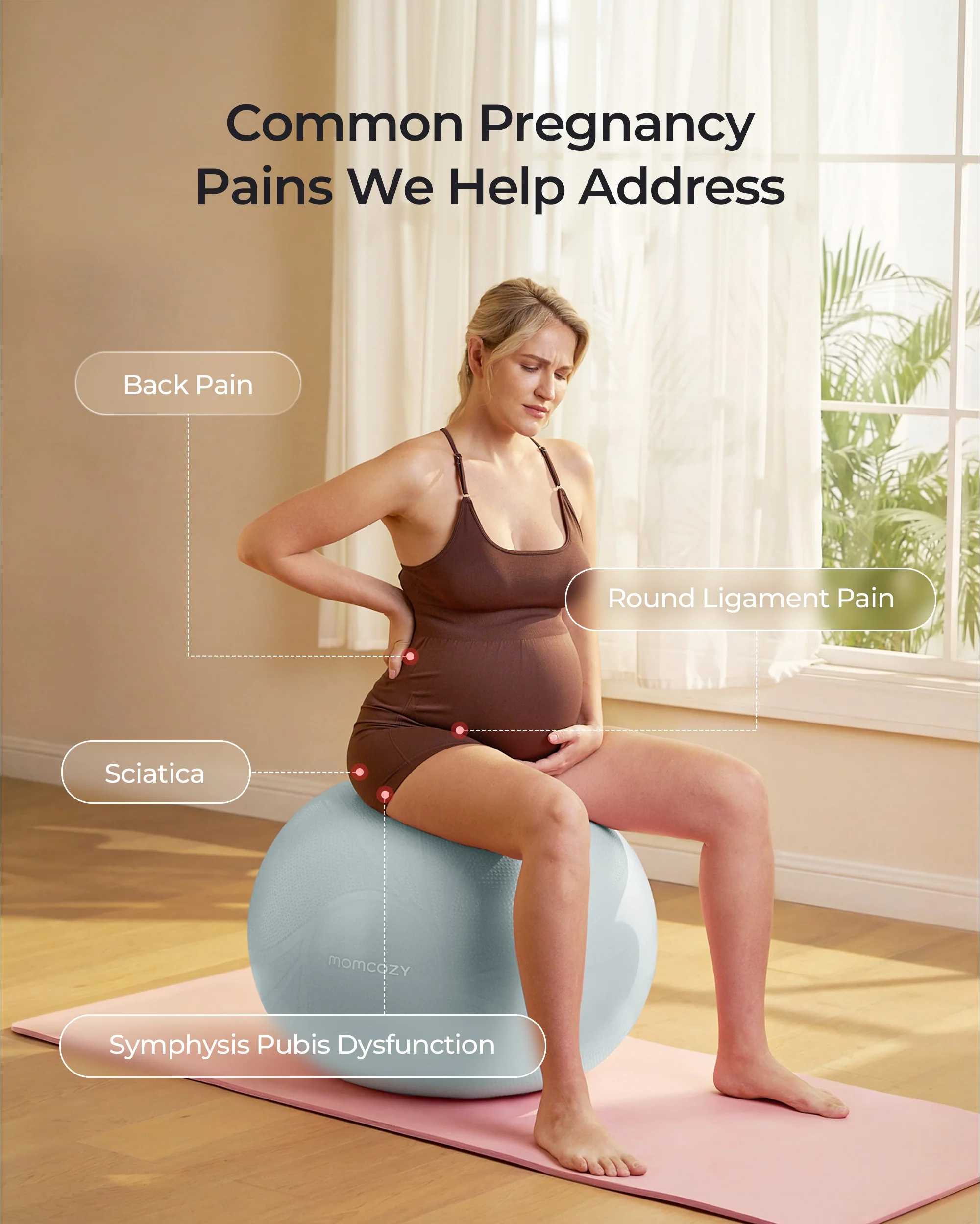 Momcozy BirthEase Maternity Ball Set - Image 41