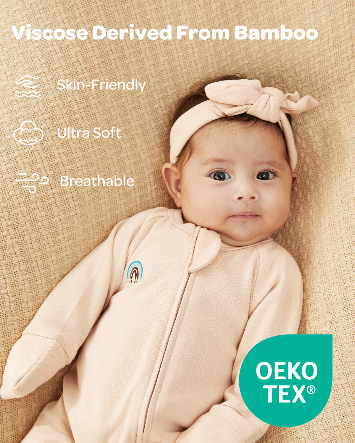 Momcozy Boy Girl Baby Pajamas - Newborn Sleepers - Blue & Grey - Image 22