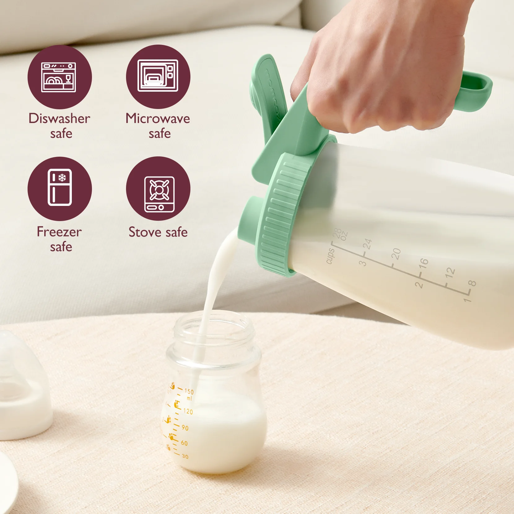 Momcozy Breast Milk Storage Container - Image 10