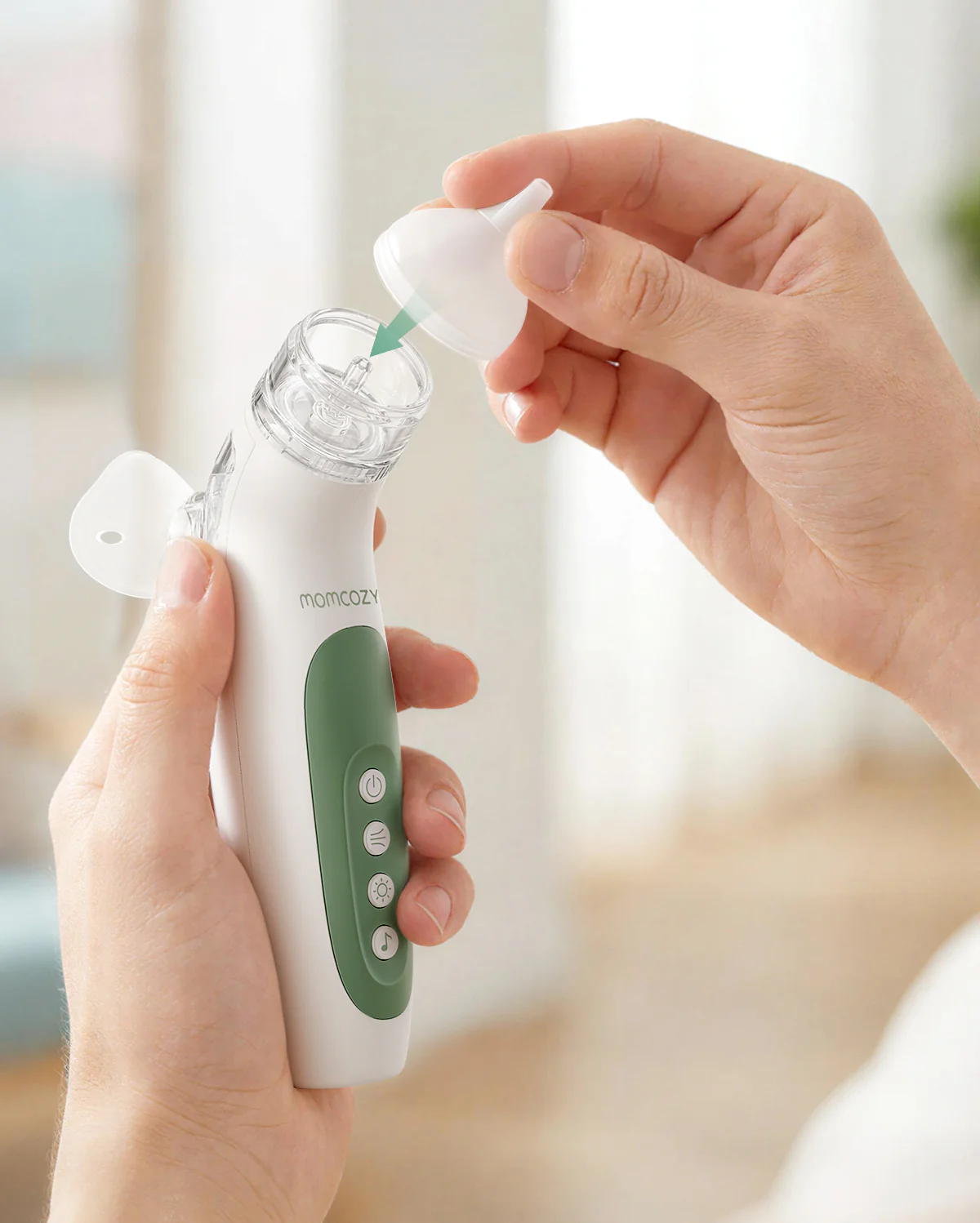 Momcozy BreezyClear™ 2-in-1 Electric Nasal Aspirator Replacement Heads - Image 3