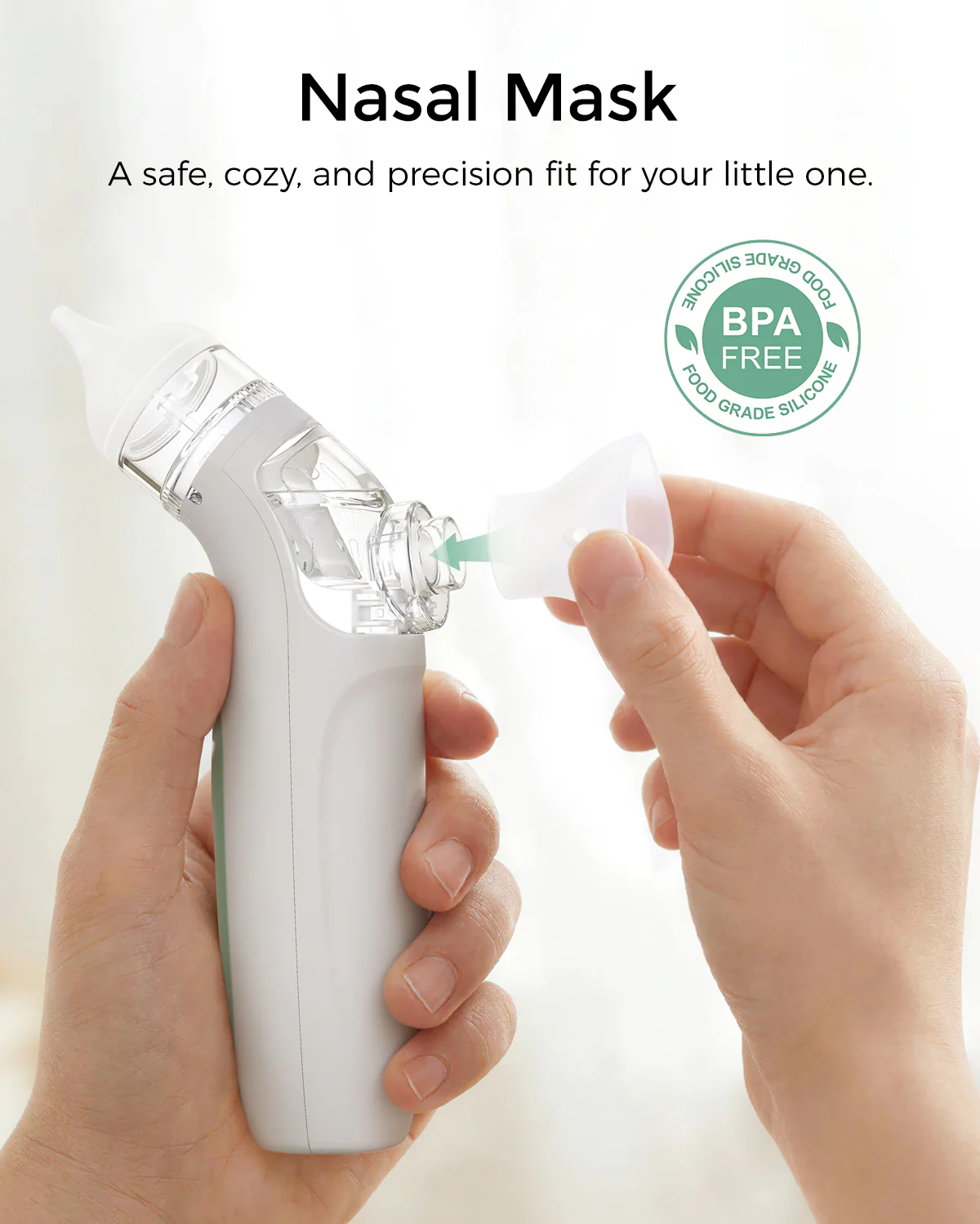 Momcozy BreezyClear™ 2-in-1 Electric Nasal Aspirator Replacement Heads - Image 4
