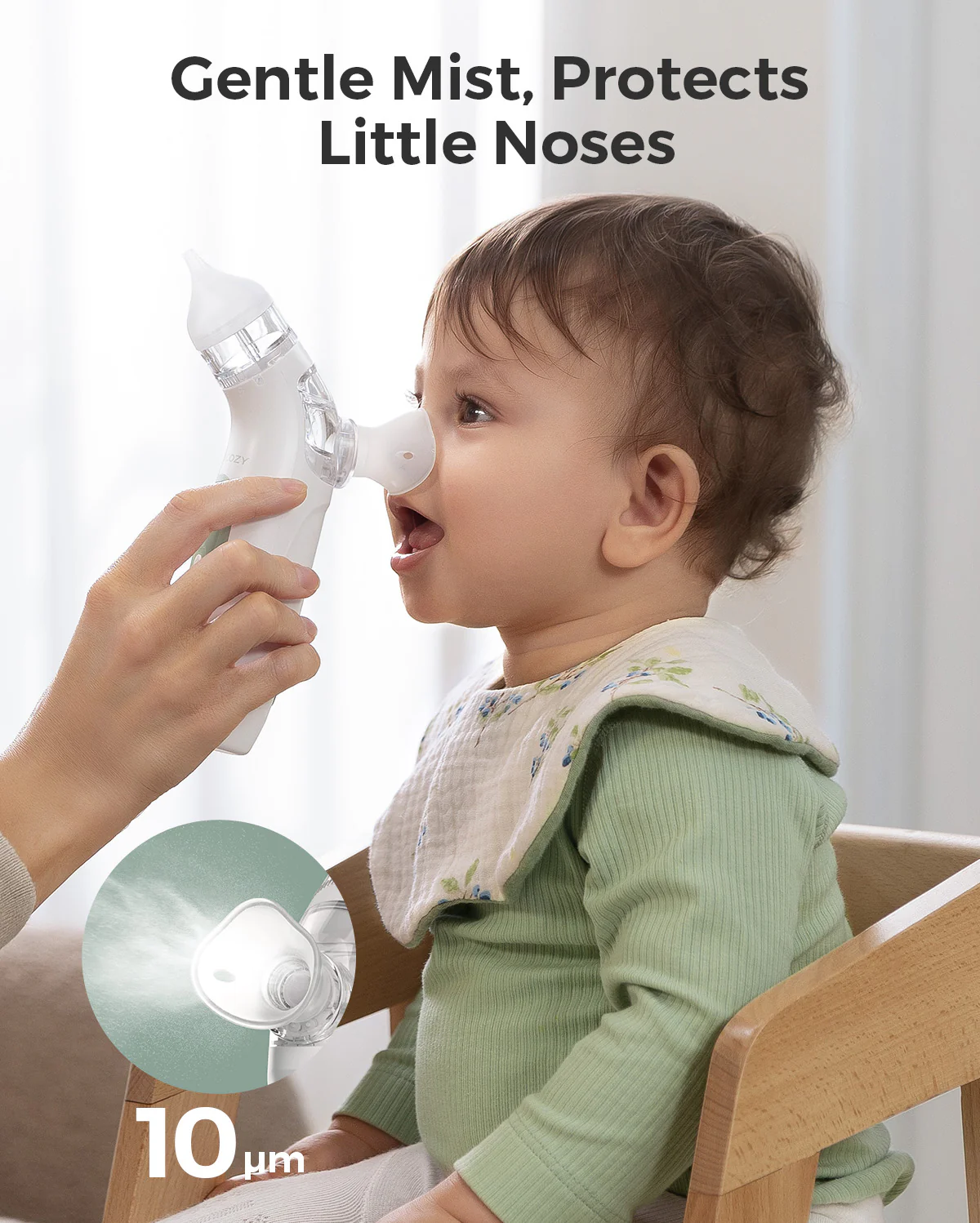 Momcozy BreezyClear™ 2-in-1 Spray & Suction Electric Nasal Aspirator - Image 3