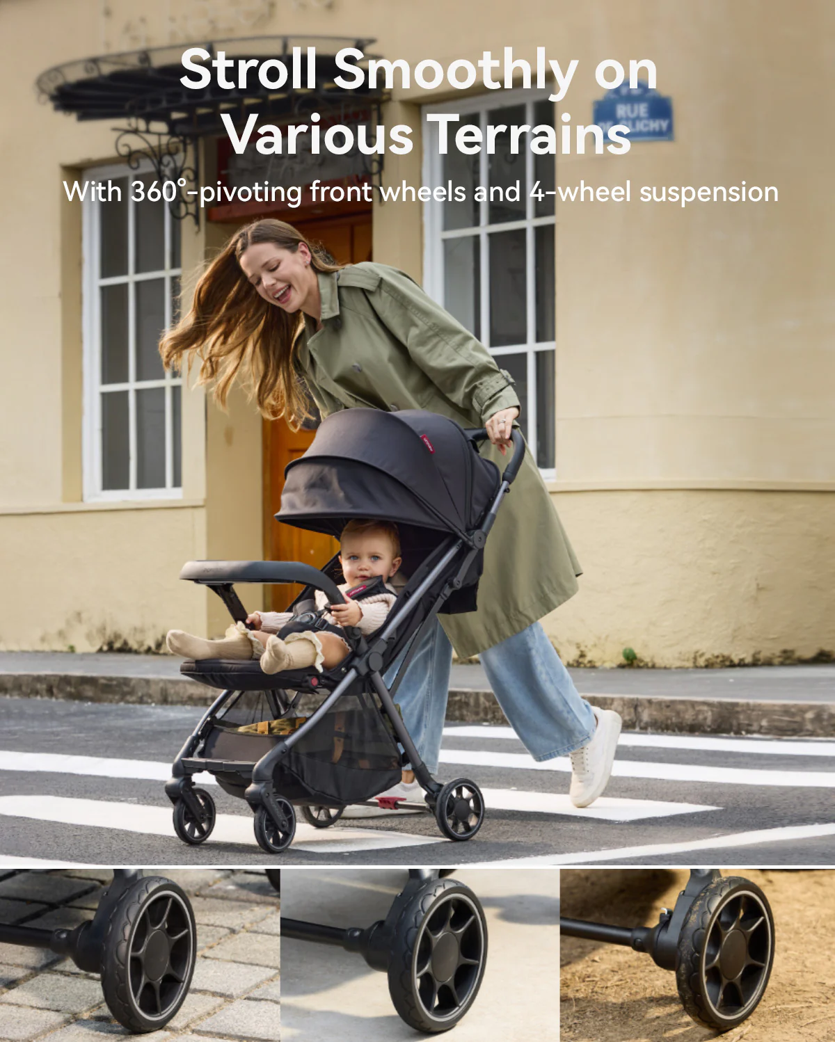 Momcozy ClickGo Lightweight Stroller - Image 6