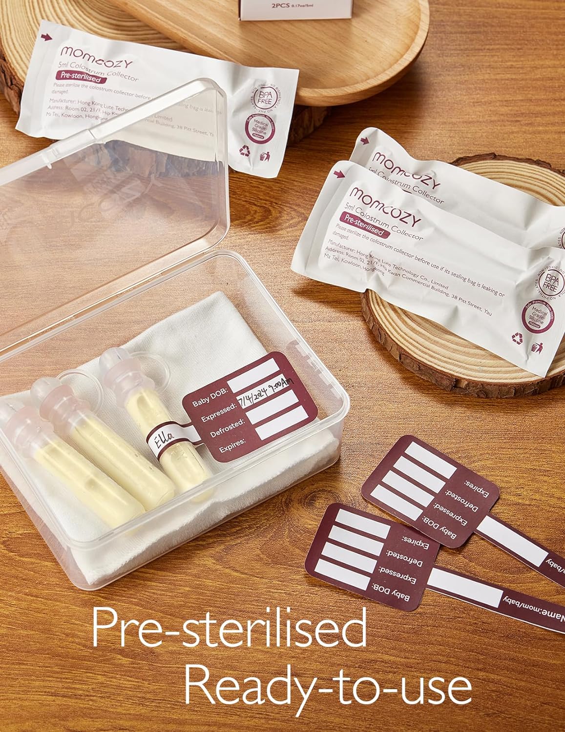 Momcozy Colostrum Reusable Breast Milk Collector - Image 4