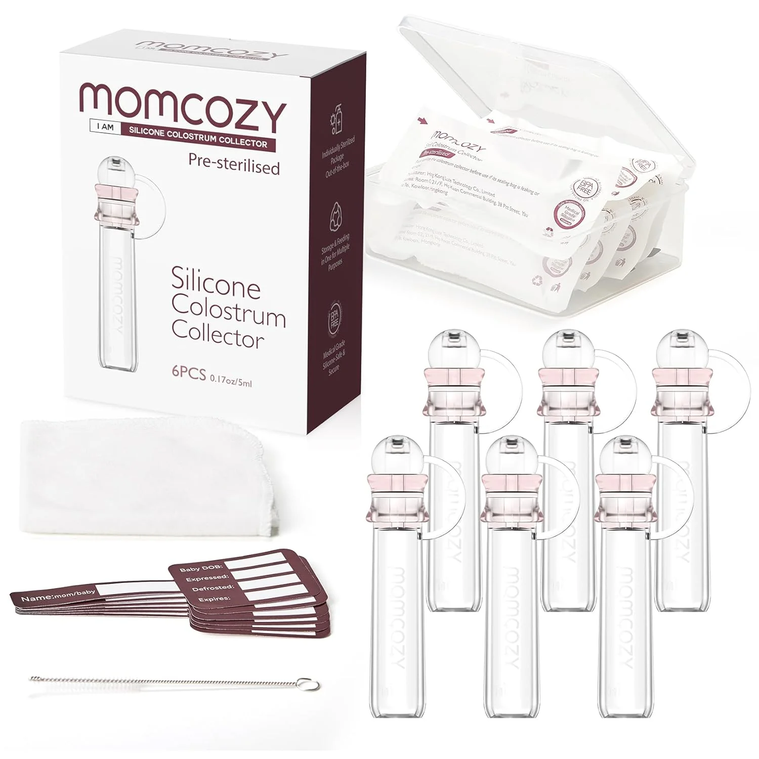 Momcozy Colostrum Reusable Breast Milk Collector - Image 8