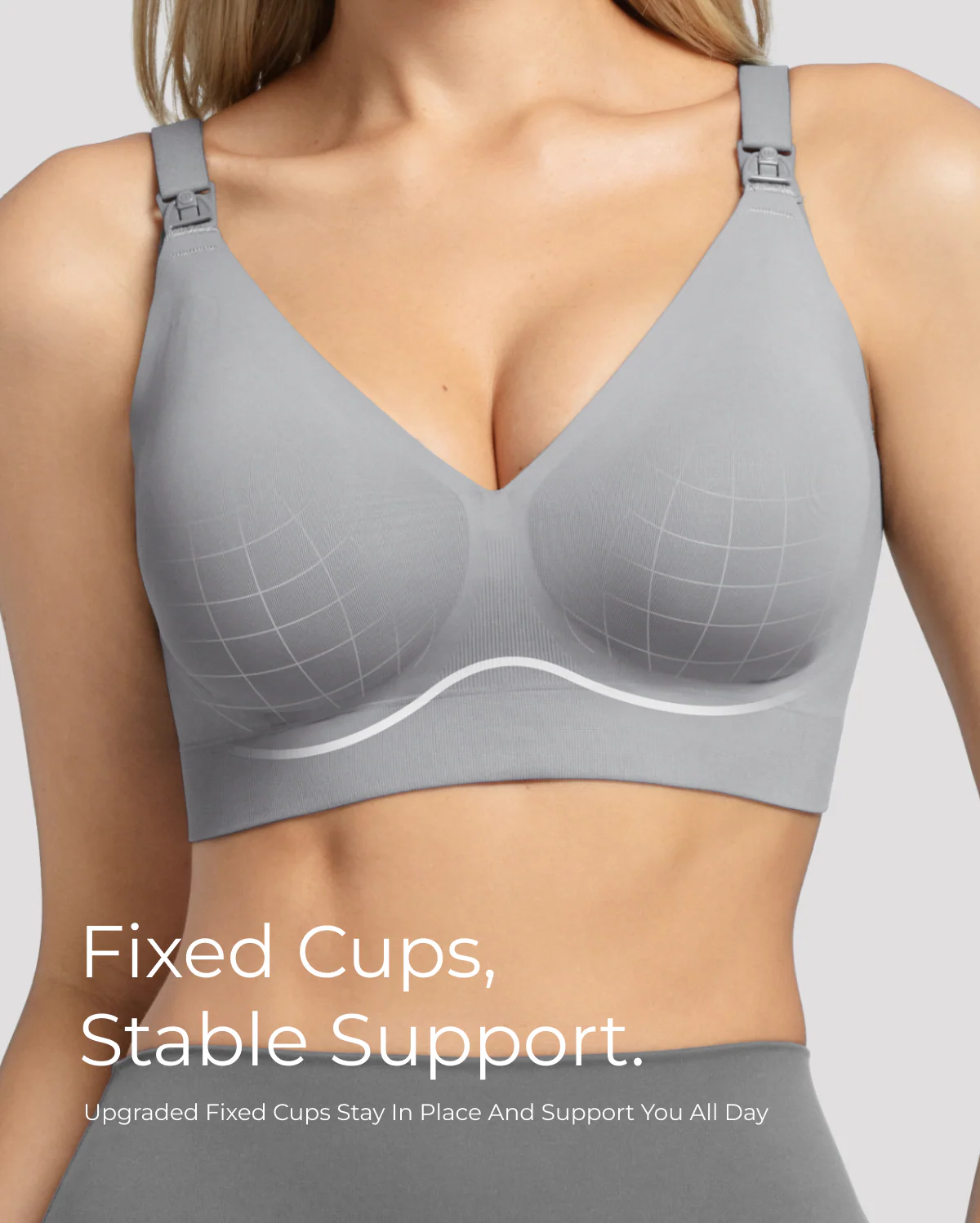 Momcozy CoolFit Nursing Bra - Ultra Stretch - Image 19