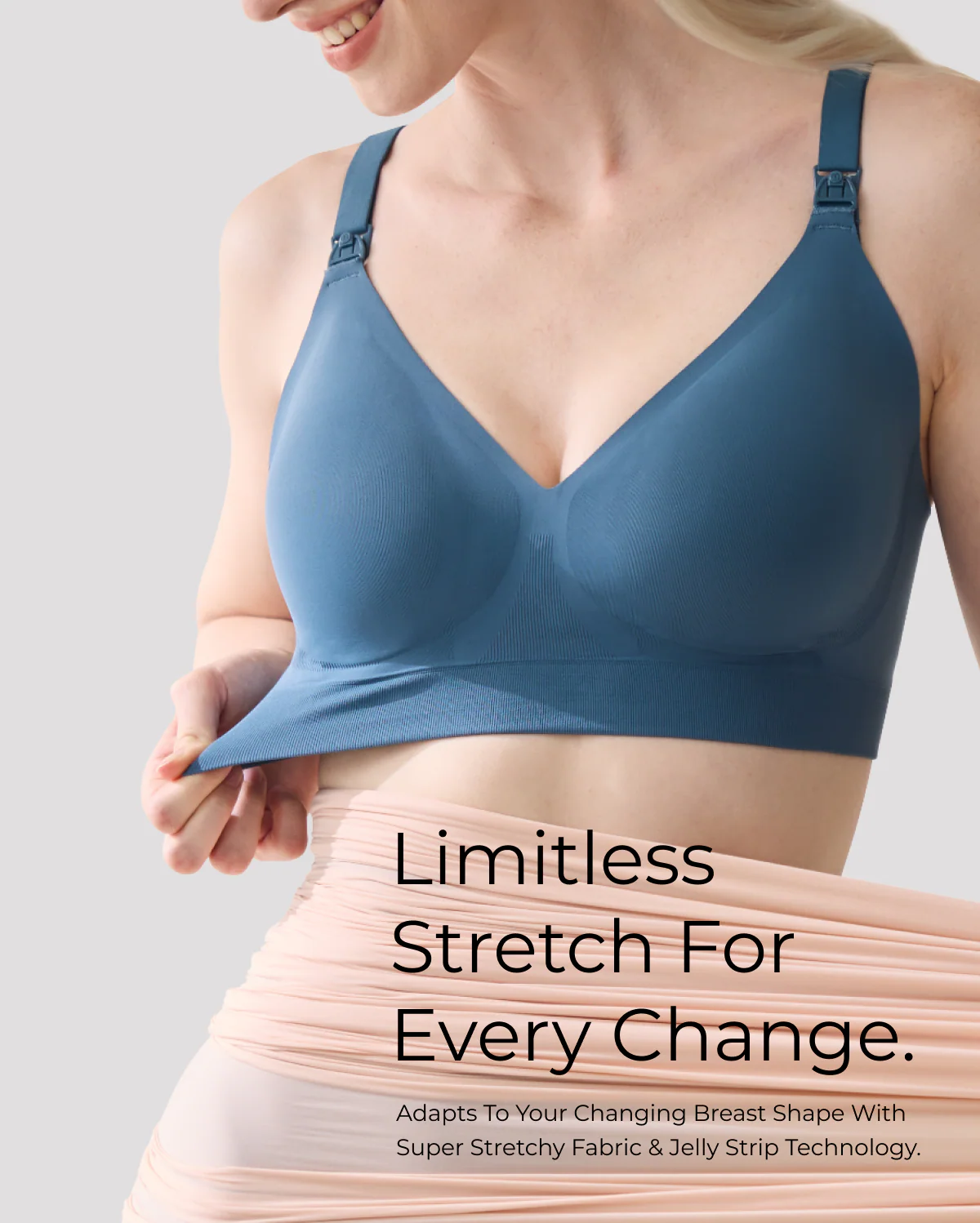 Momcozy CoolFit Nursing Bra - Ultra Stretch - Image 22