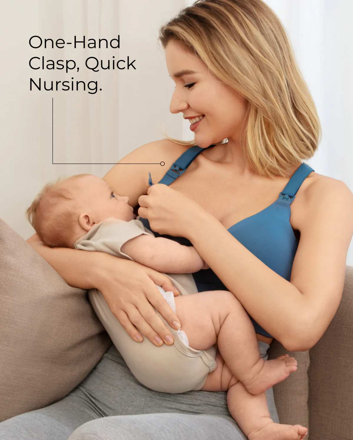 Momcozy CoolFit Nursing Bra - Ultra Stretch - Image 26