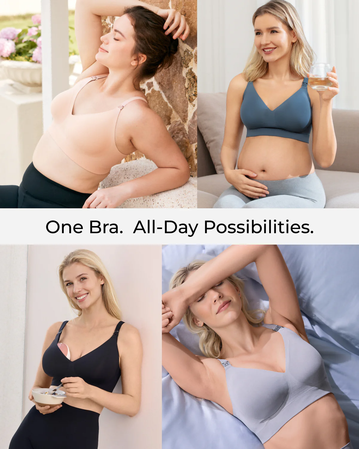 Momcozy CoolFit Nursing Bra - Ultra Stretch - Image 4