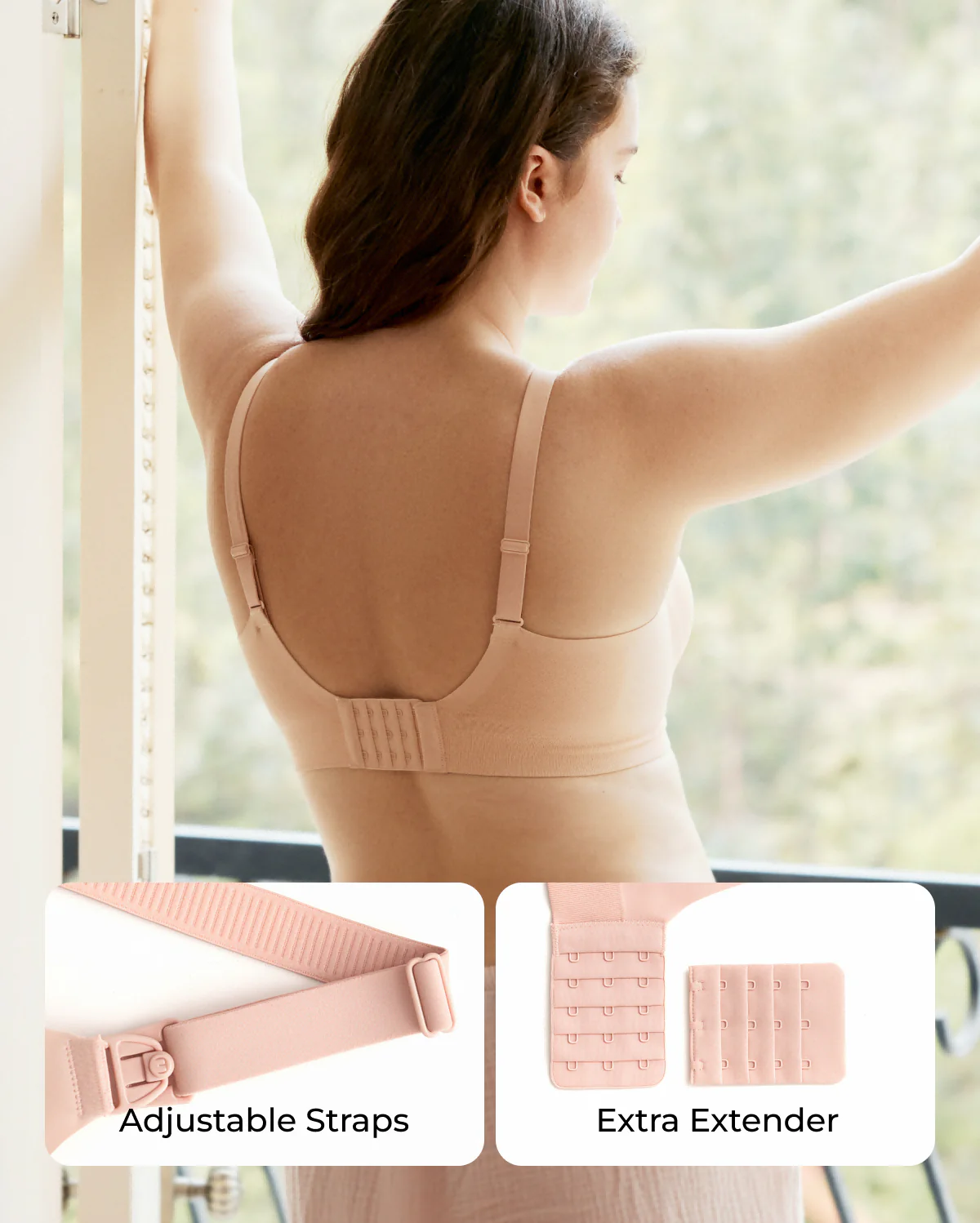 Momcozy CoolFit Nursing Bra - Ultra Stretch - Image 5