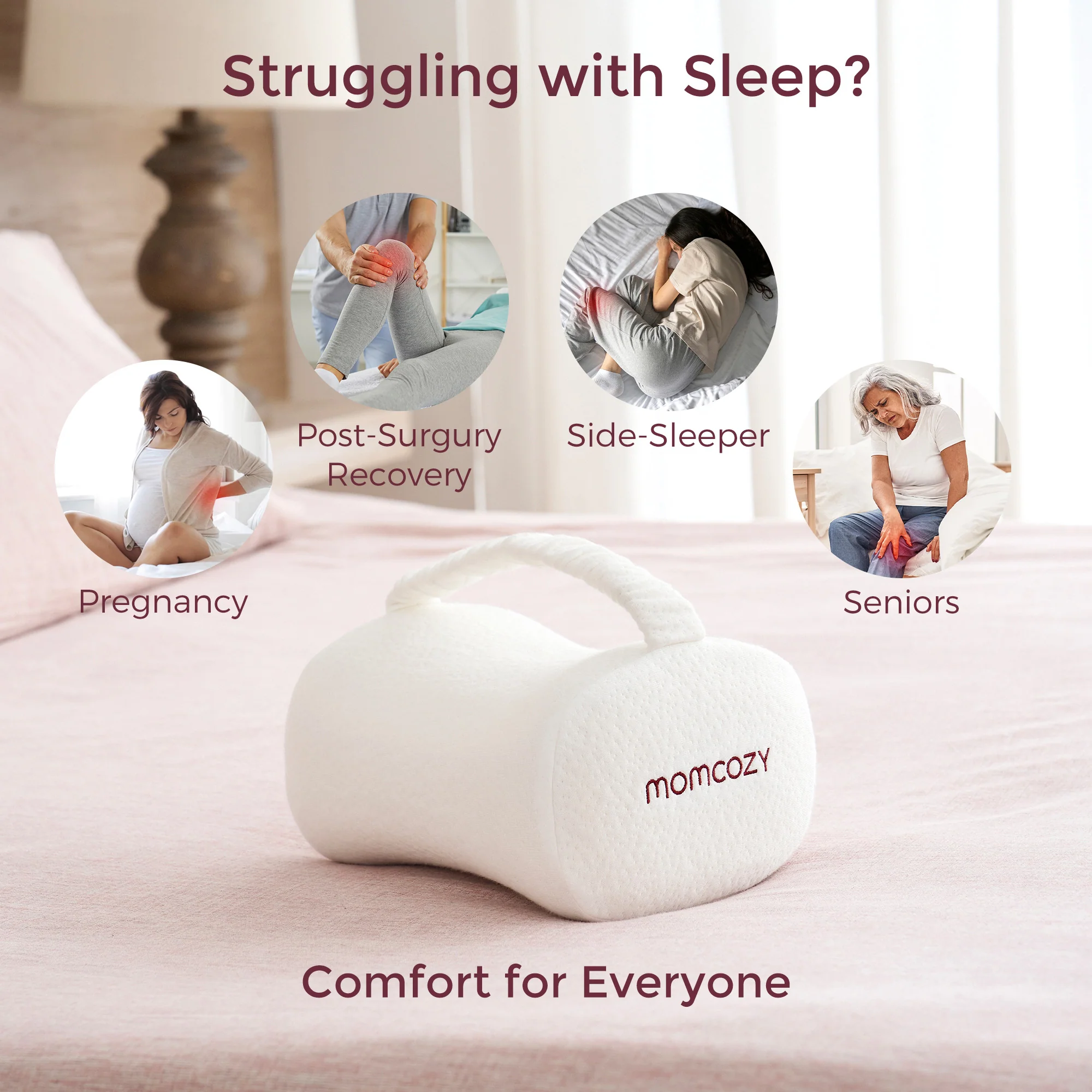 Momcozy Pregnancy Knee Pillow - Image 16