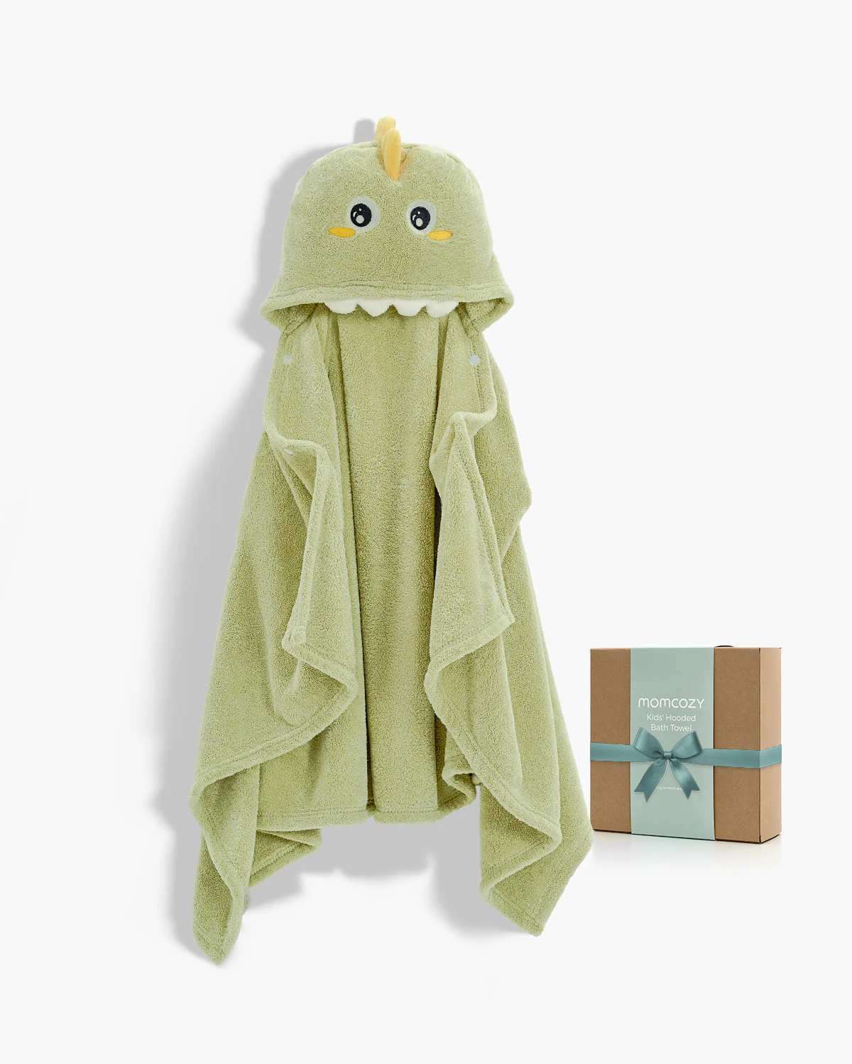 Coral Fleece Hooded Baby Bath Towel - Image 3