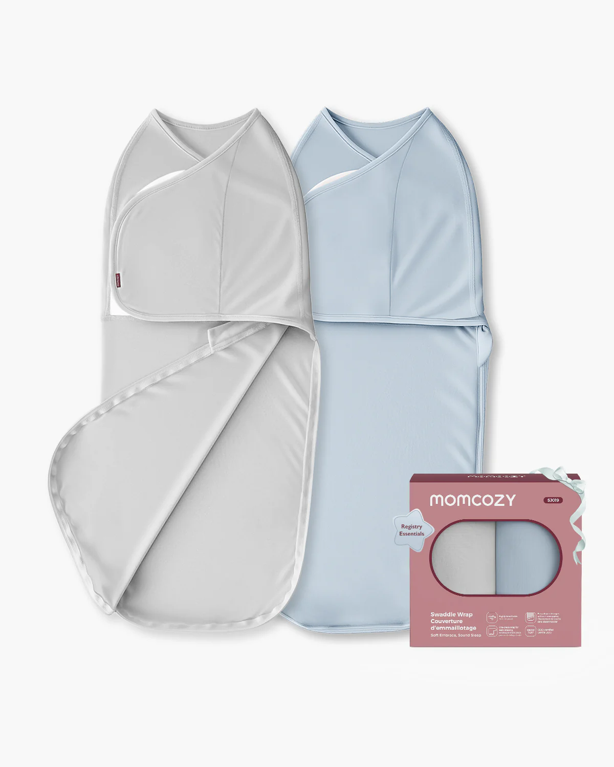 Momcozy Easy Swaddle Wrap For 0-3M - Image 43