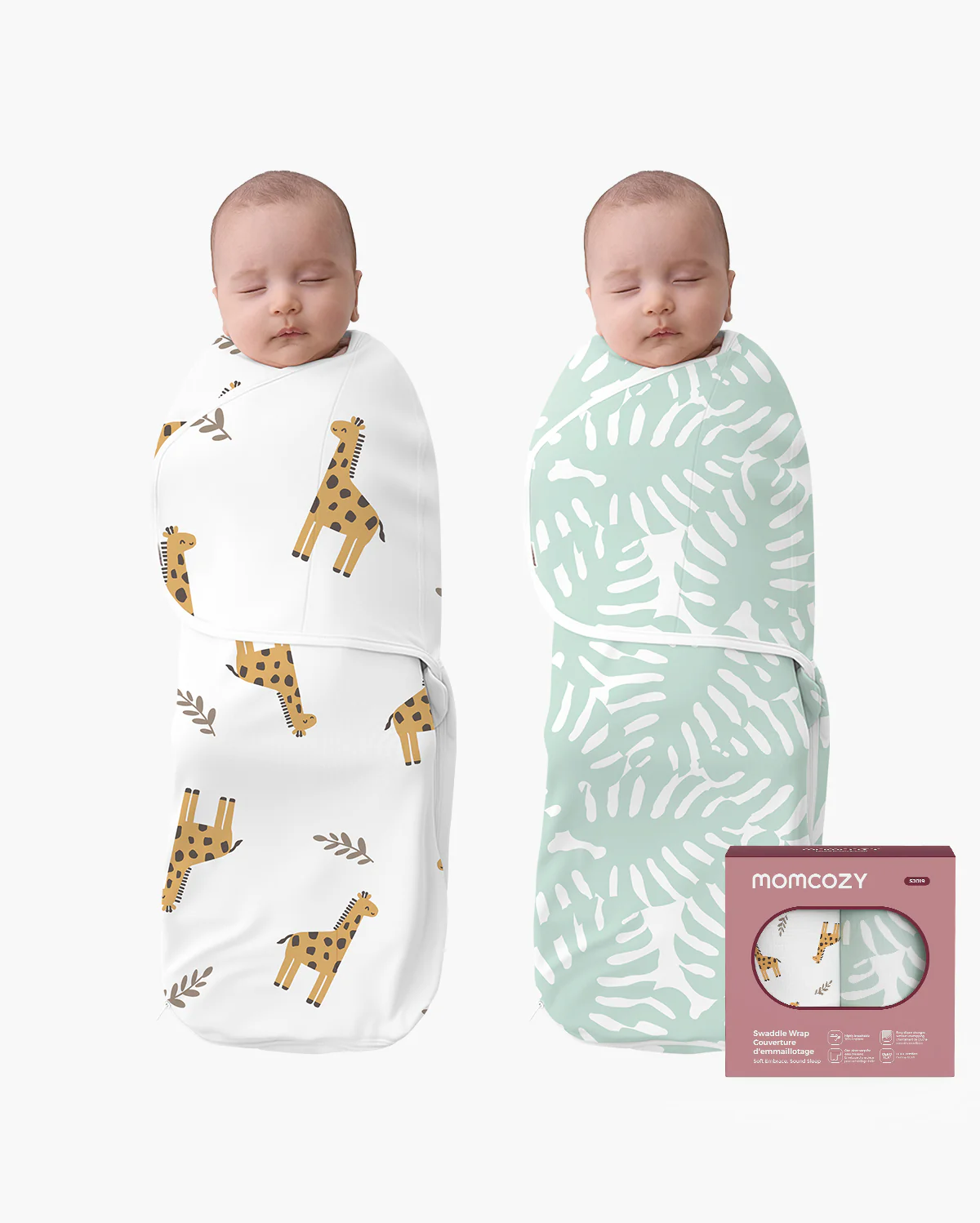 Momcozy Easy Swaddle Wrap For 0-3M - Image 5