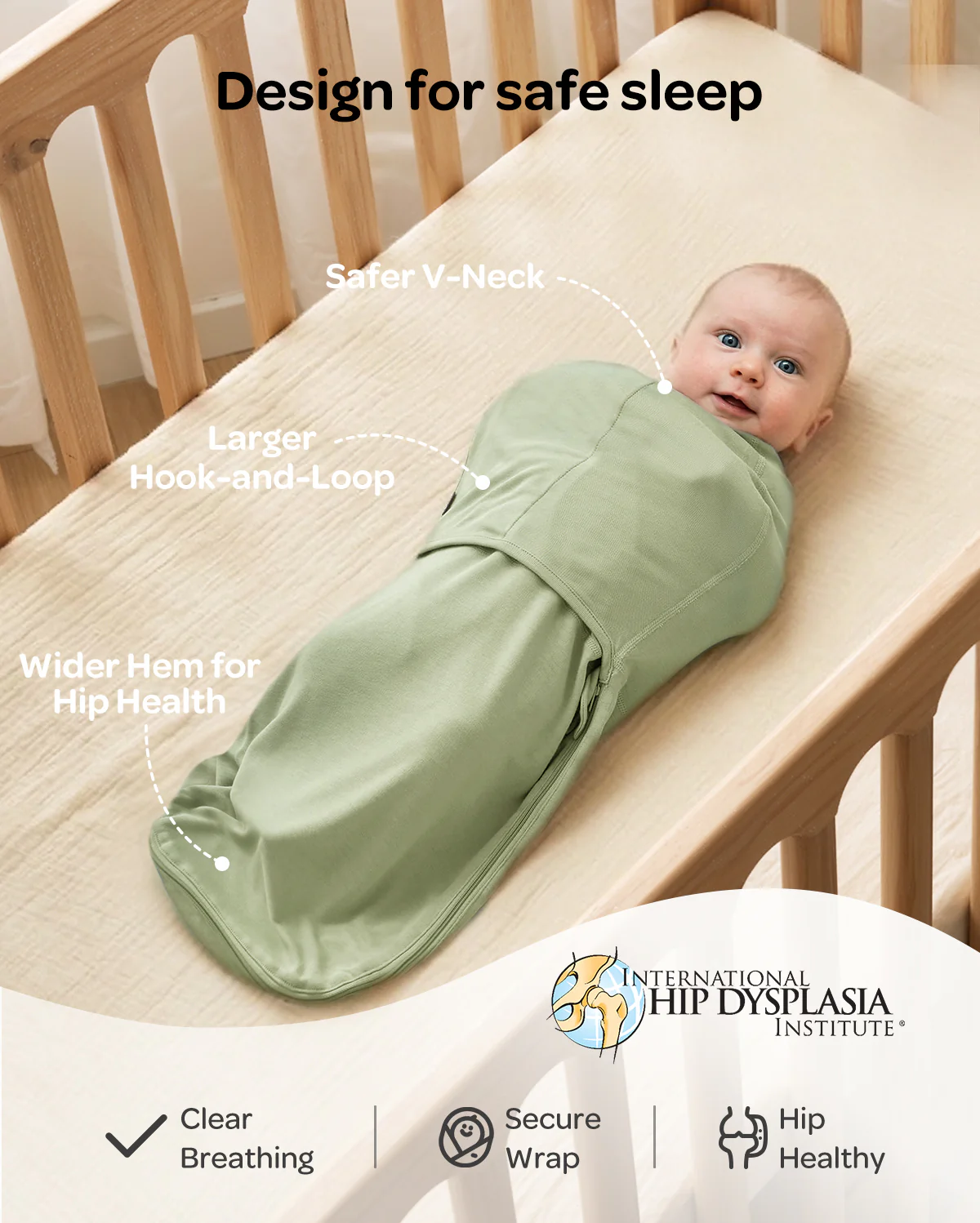Momcozy Easy Swaddle Wrap For 0-3M - Image 52