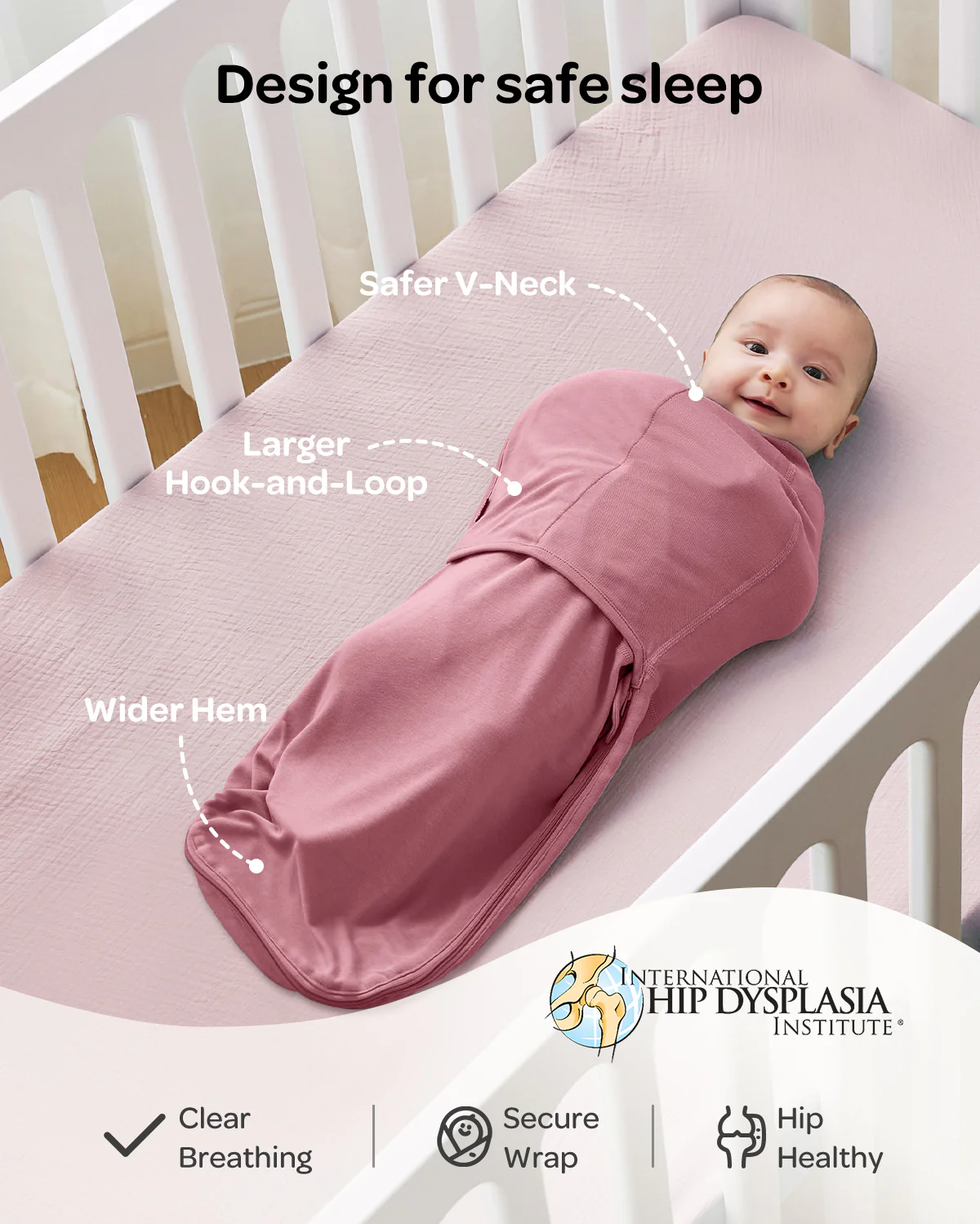 Momcozy Easy Swaddle Wrap For 0-3M - Image 71