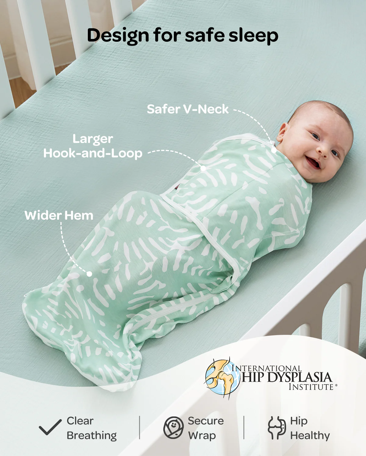 Momcozy Easy Swaddle Wrap For 0-3M - Image 77