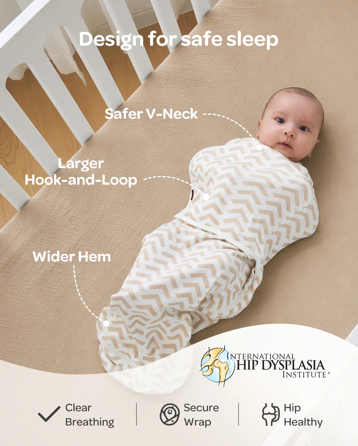 Momcozy Easy Swaddle Wrap For 0-3M - Image 81