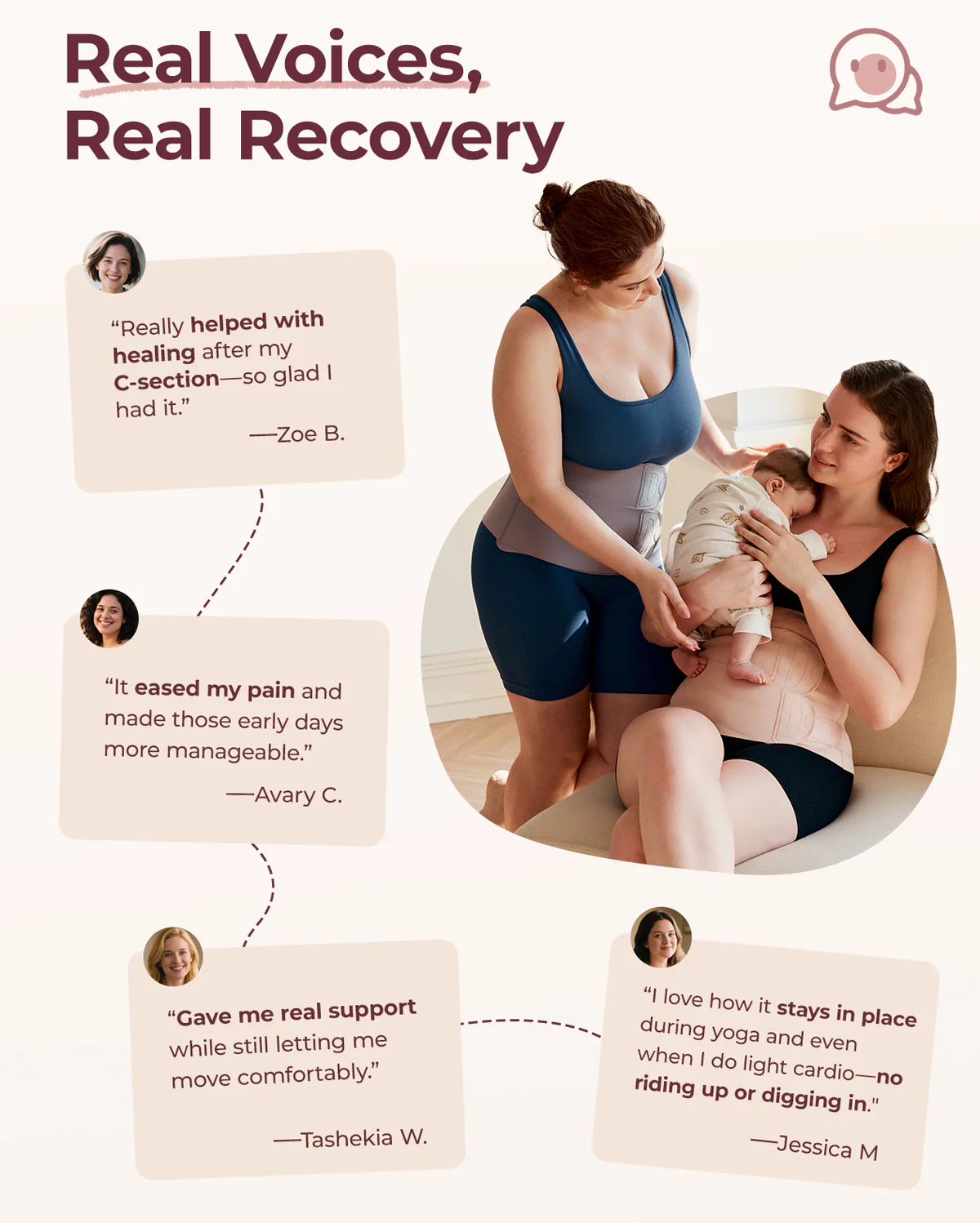 Momcozy Ergowrap™ Postpartum Belly Wrap - Image 26