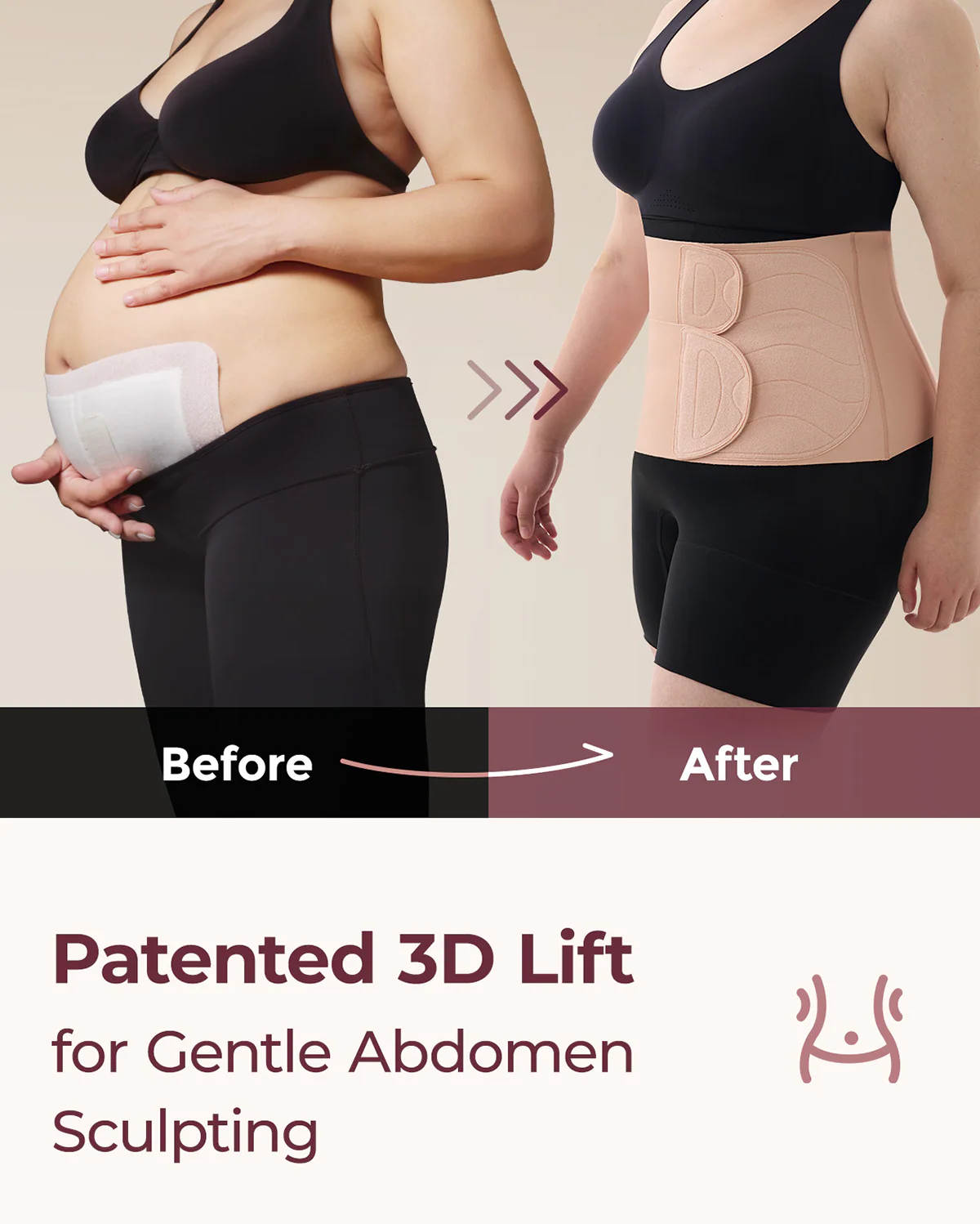 Postpartum Recovery Bundle: Ergonest Belly Band and Postpartum Petite Belly Band - Image 9