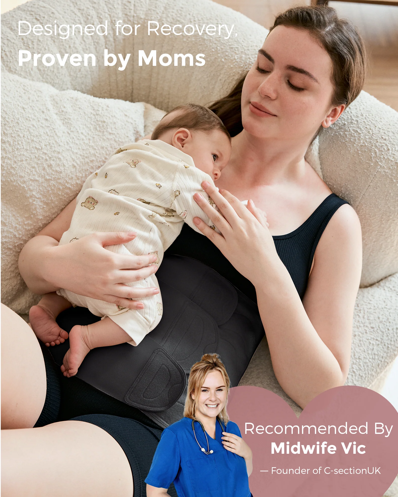 Momcozy Ergowrap™ Postpartum Belly Wrap - Image 52