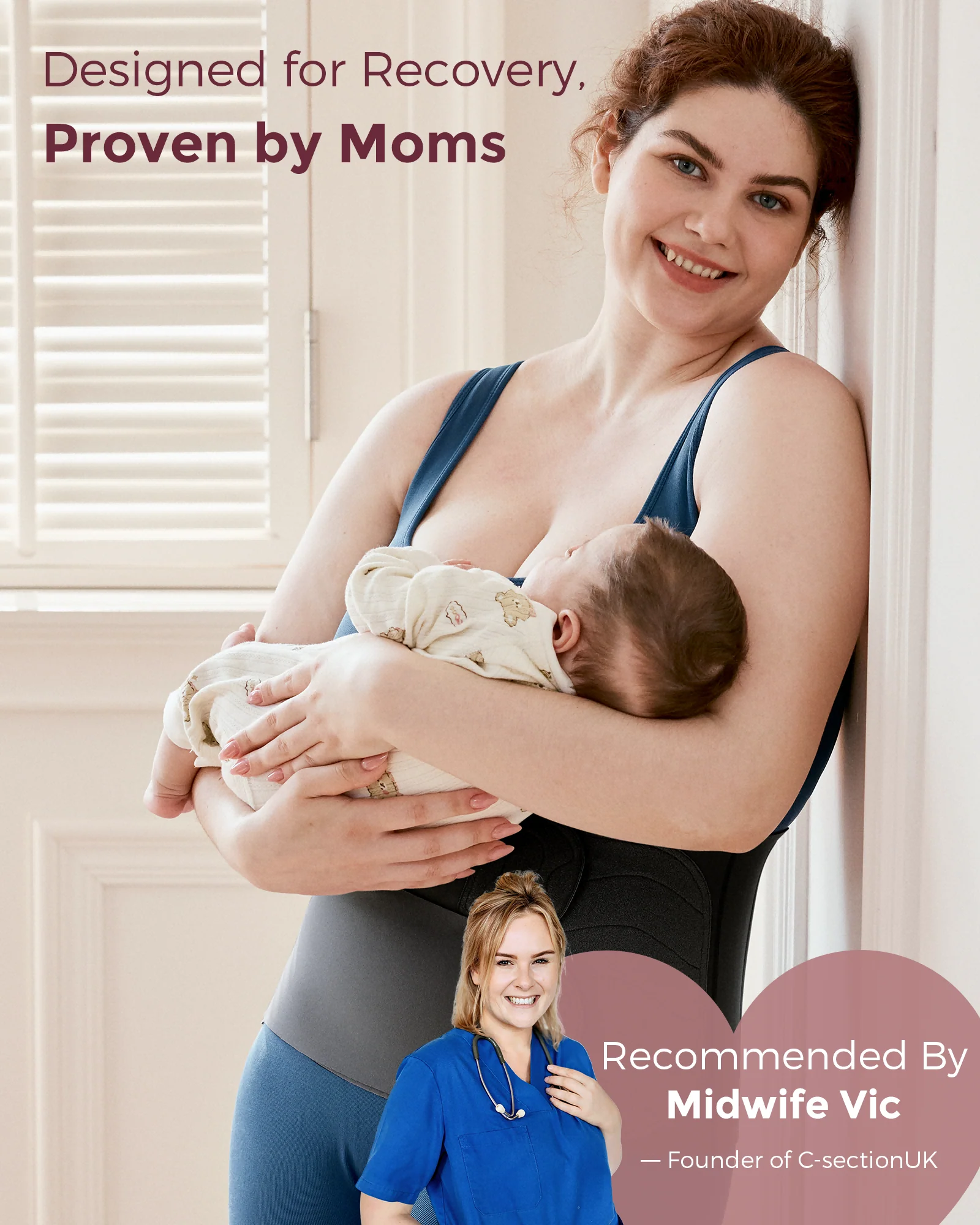 Momcozy Ergowrap™ Postpartum Belly Wrap - Image 59