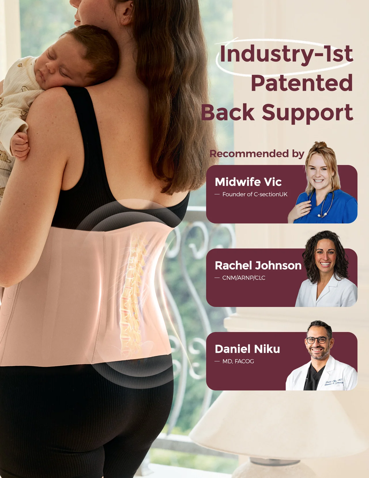 Momcozy Ergowrap™ Postpartum Belly Wrap - Postpartum Belly Band - Image 61