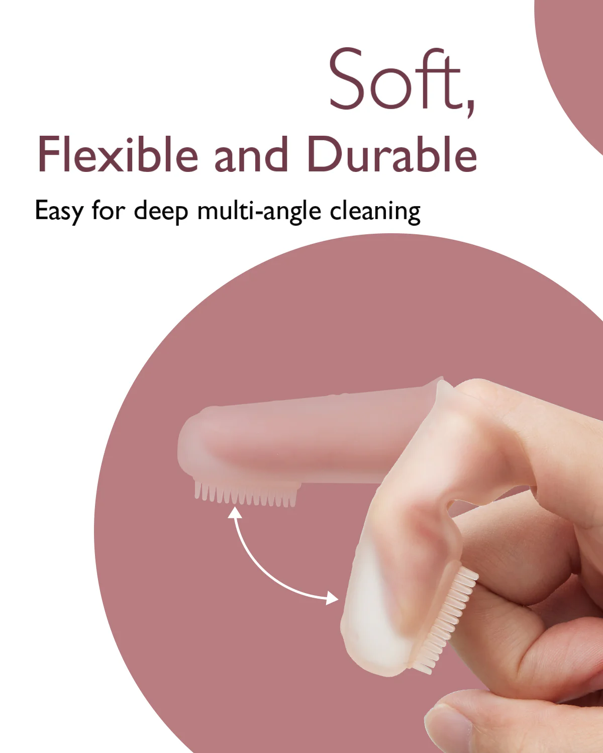 Momcozy Oral Care Series: Finger Toothbrush (2pcs) - Image 4