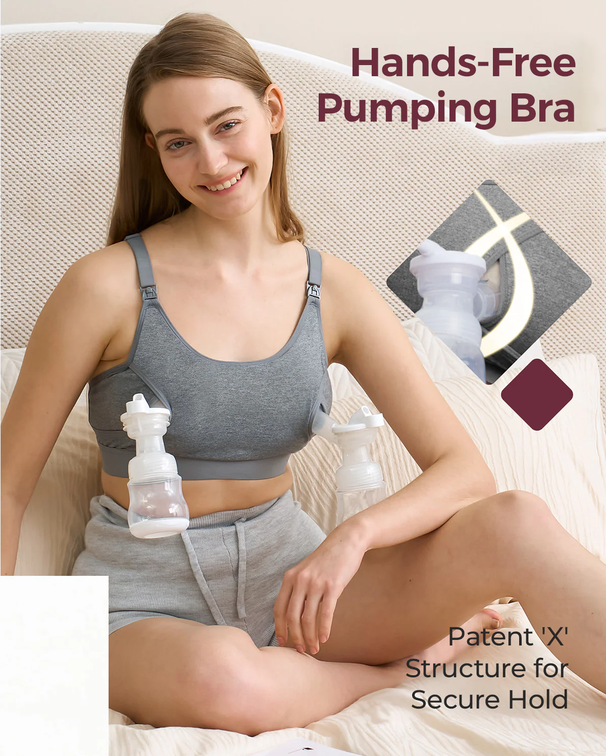 The Original: Our Basic Pumping Bra - YN08 - Image 14