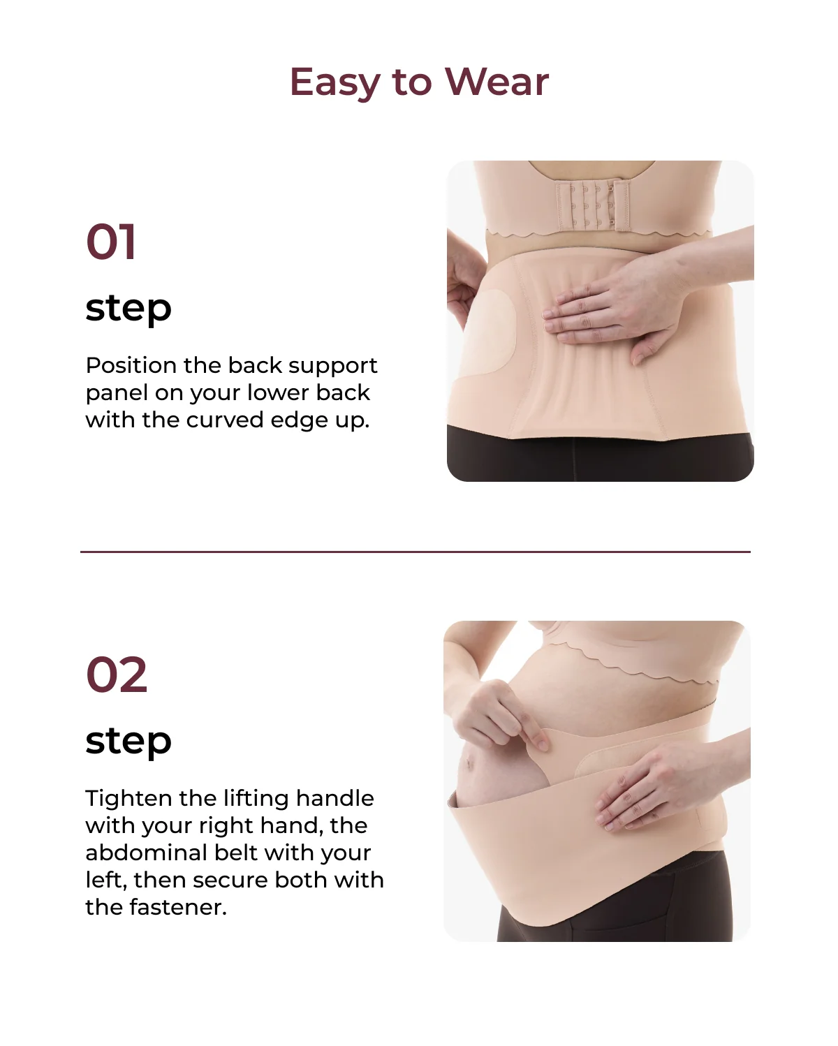 One-Piece - Momcozy Maternova Belly Band - Image 8