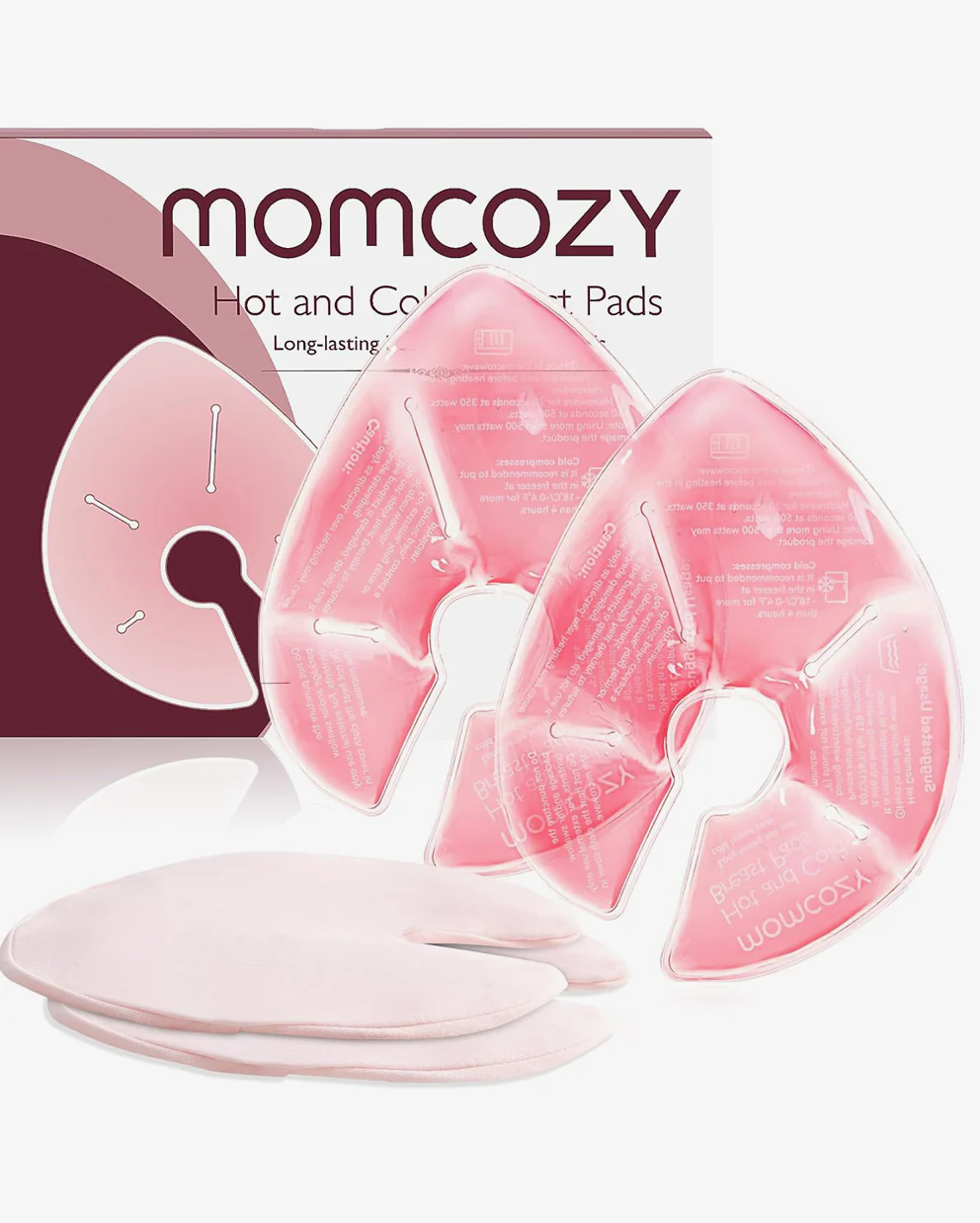 Momcozy Hot and Cold Breast Pads with 2 Soft Covers - Image 6