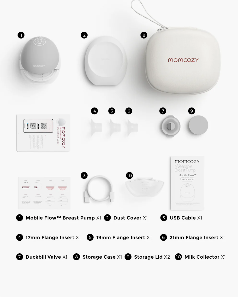 Momcozy Mobile Flow™ Hands-Free Breast Pump | M9 - Image 14