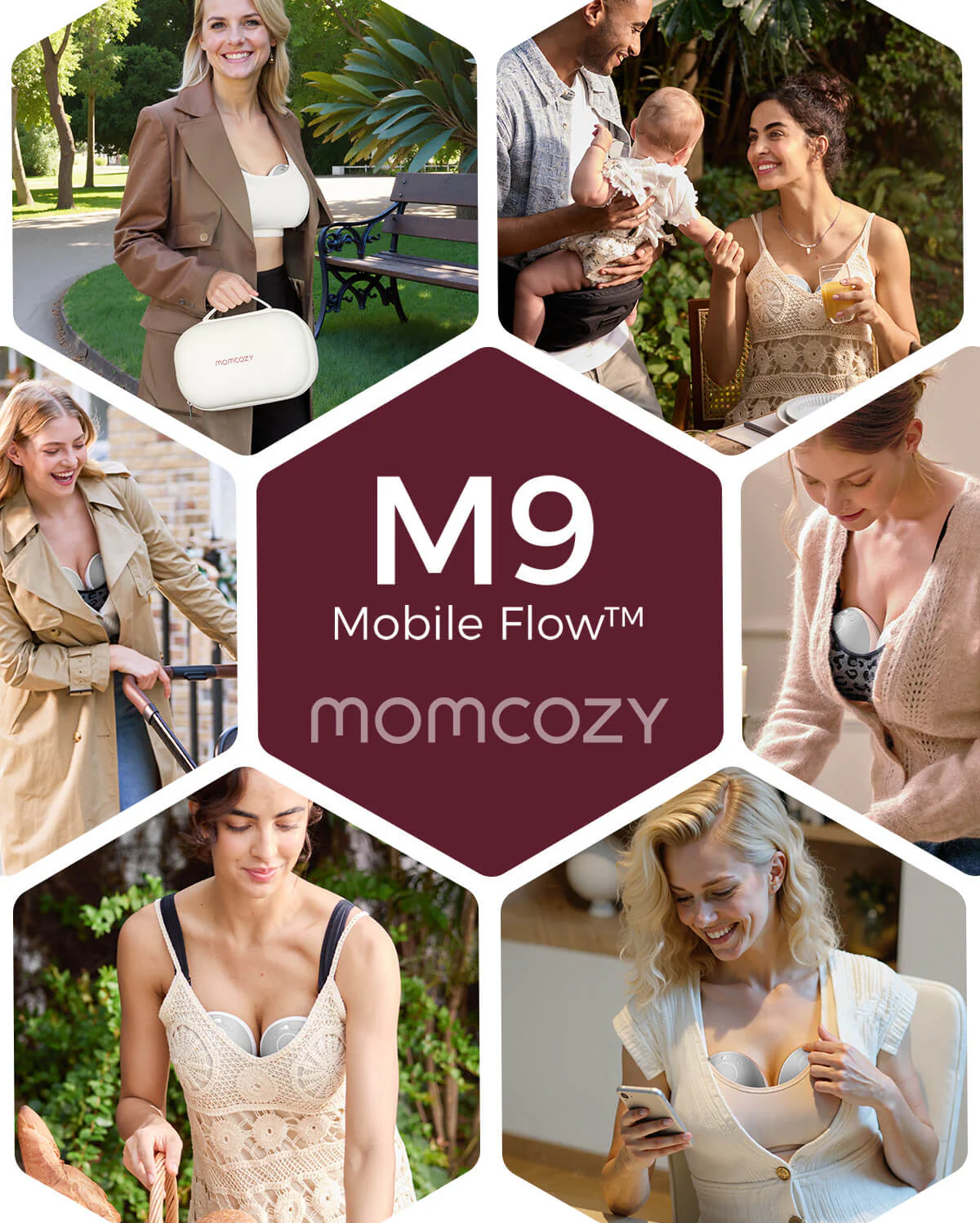 Momcozy Mobile Flow™ Hands-Free Breast Pump | M9 - Image 24