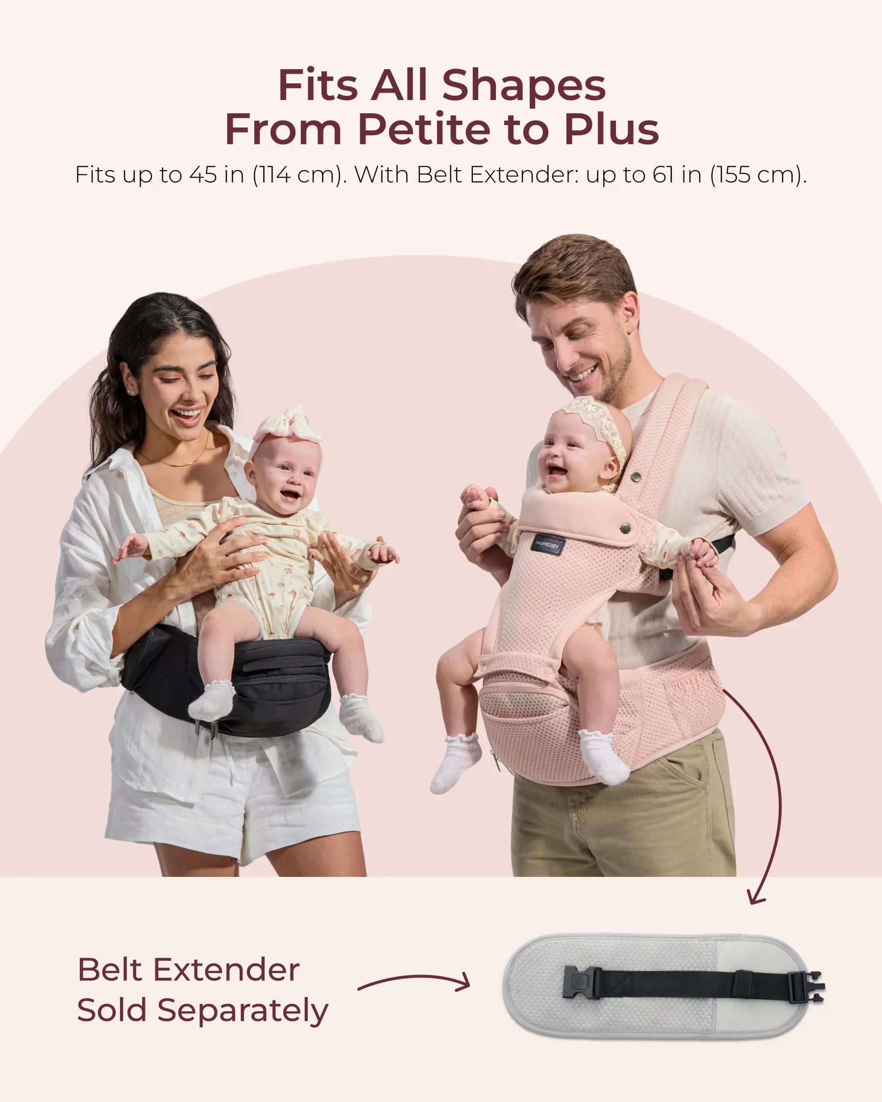2-In-1 Hip Seat Baby Carrier - Image 20