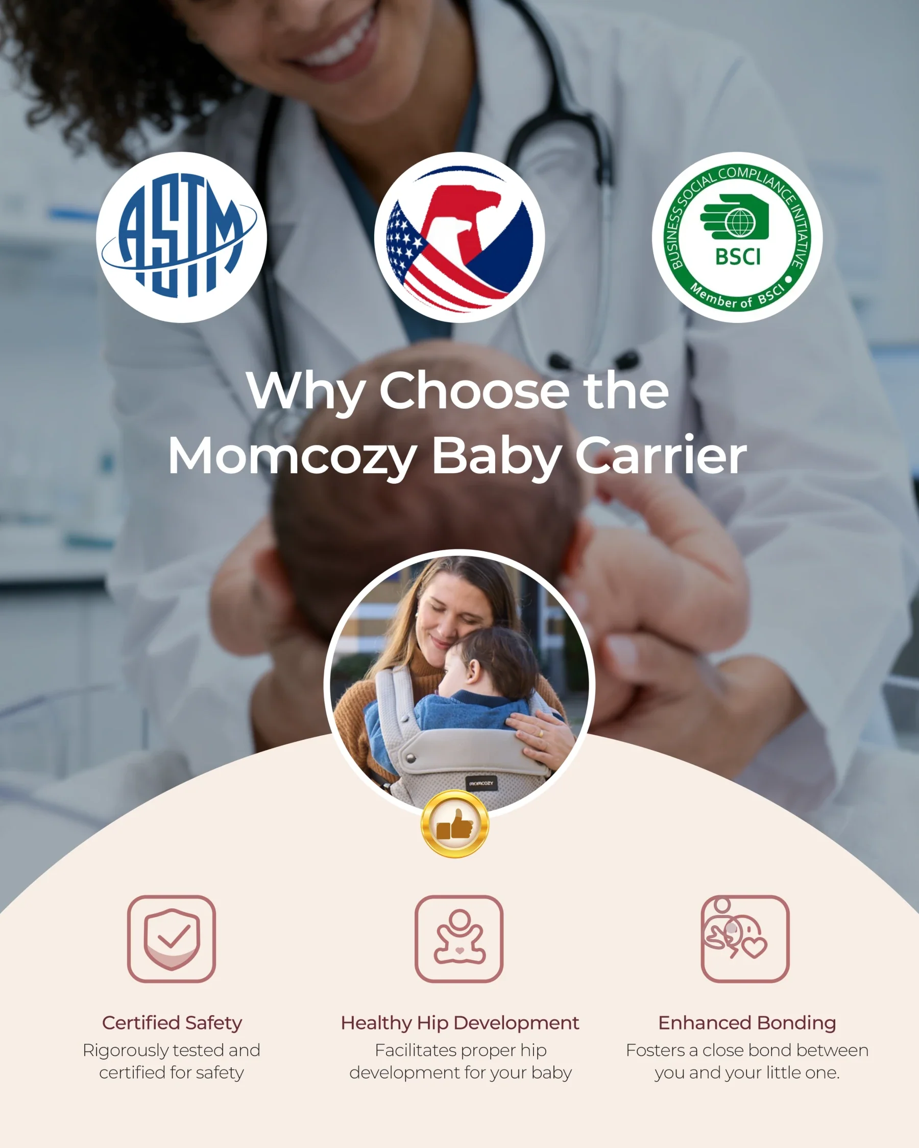 2-In-1 Hip Seat Baby Carrier - Image 21