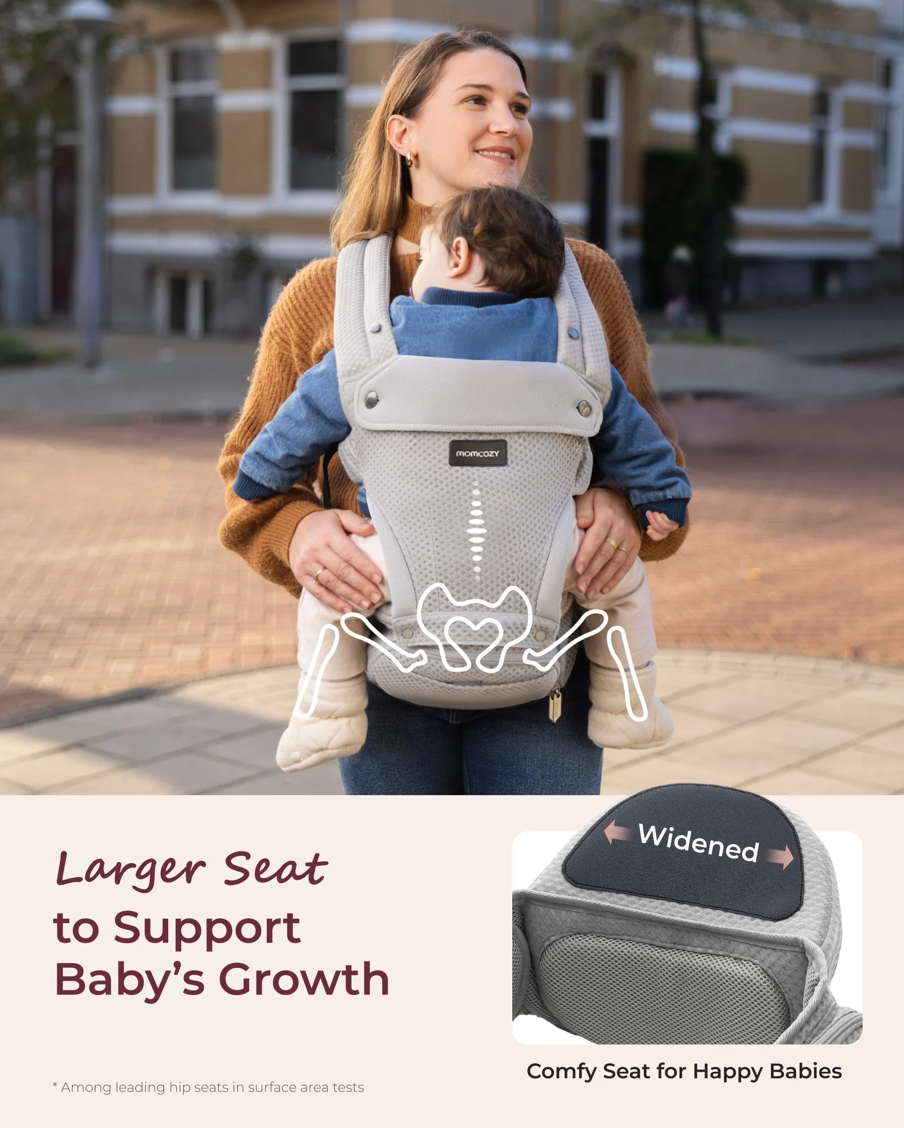 2-In-1 Hip Seat Baby Carrier - Image 28