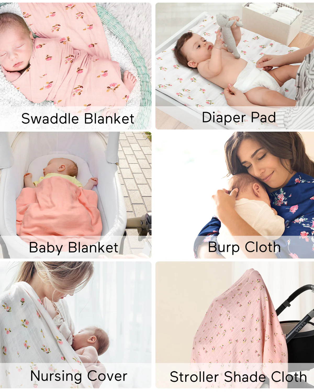 Momcozy Softness Upgrade Muslin Swaddle Blankets - Image 37
