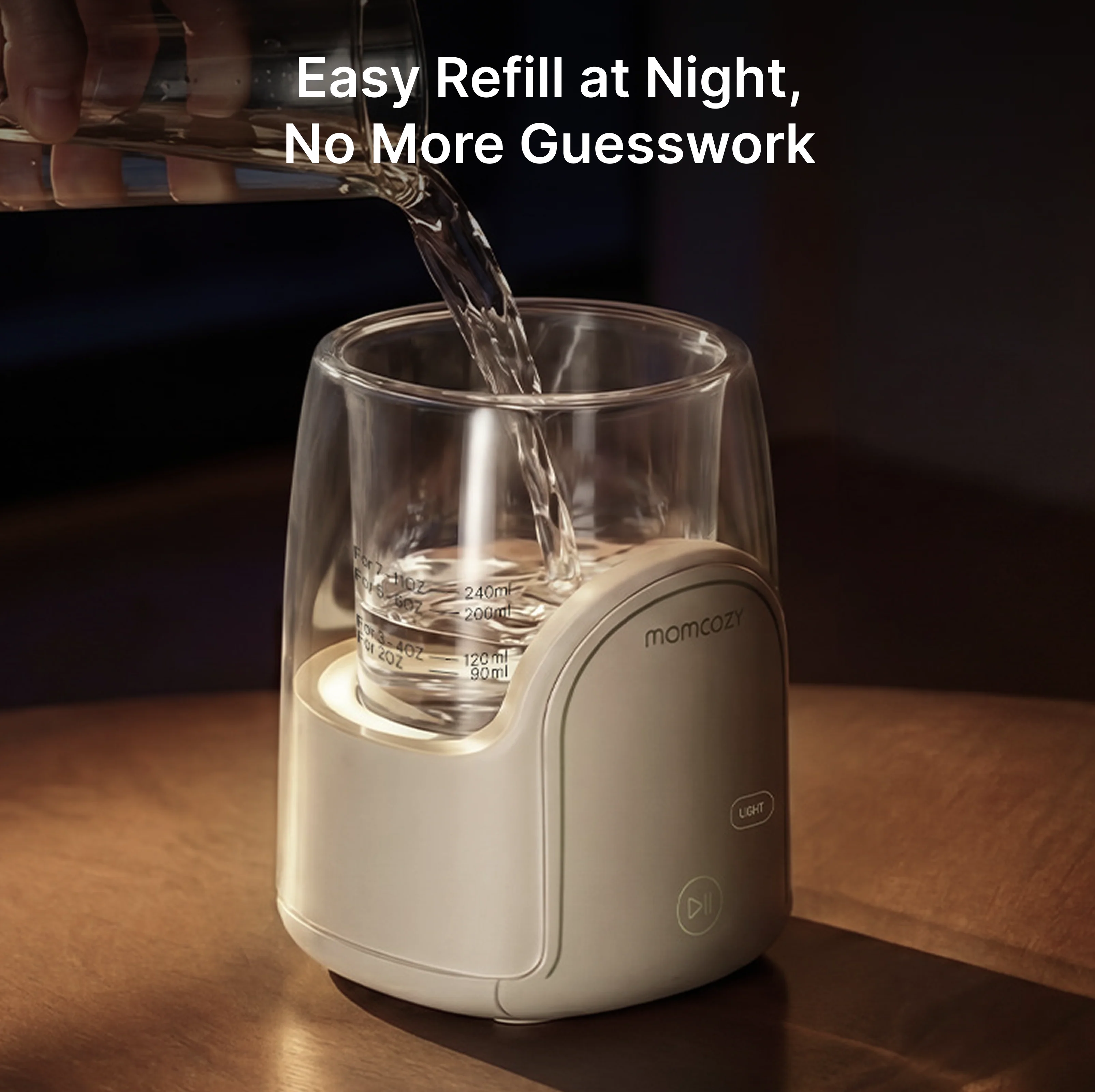 Momcozy NightPro Baby Bottle Warmer - Night Feeding - Image 4