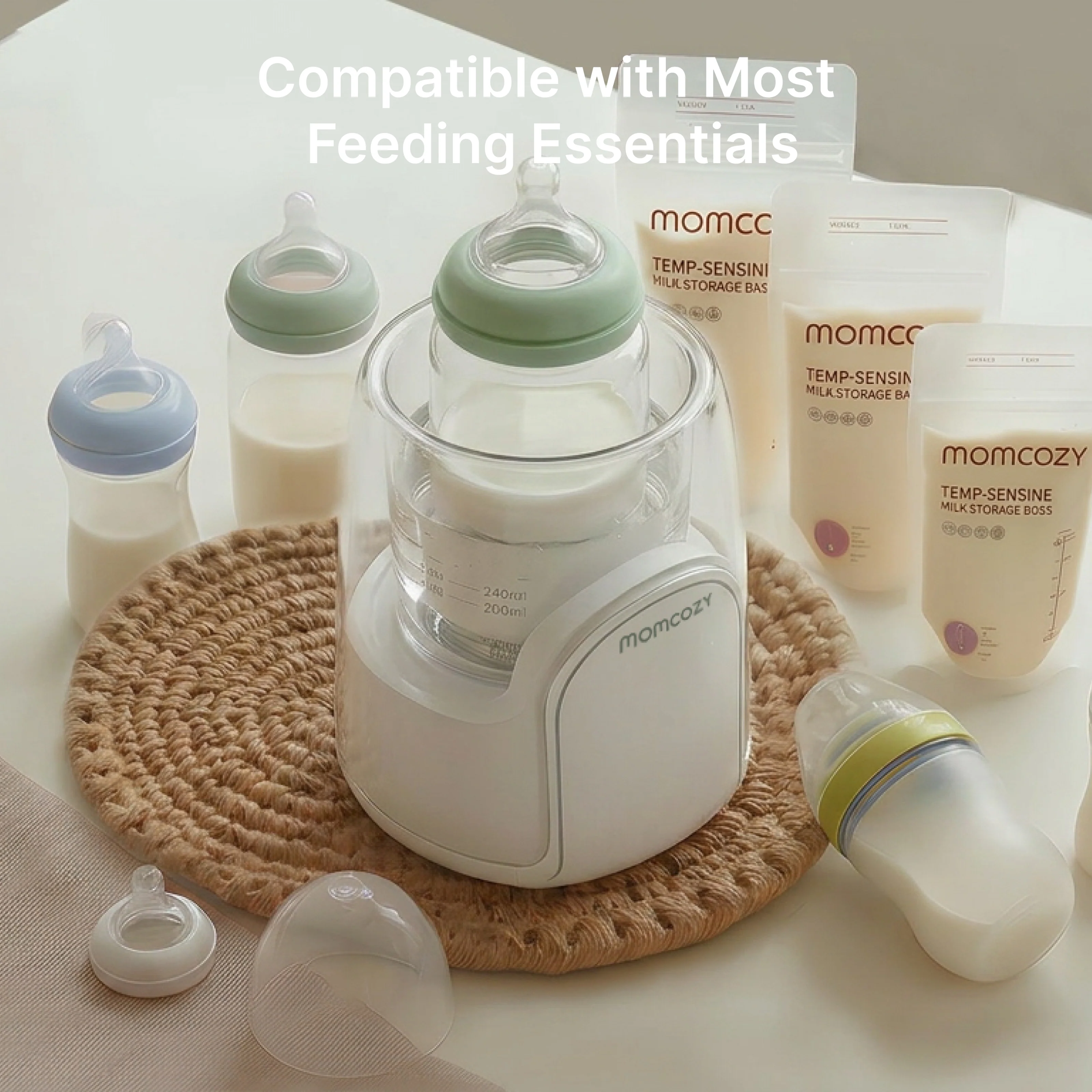 Momcozy NightPro Baby Bottle Warmer - Night Feeding - Image 7
