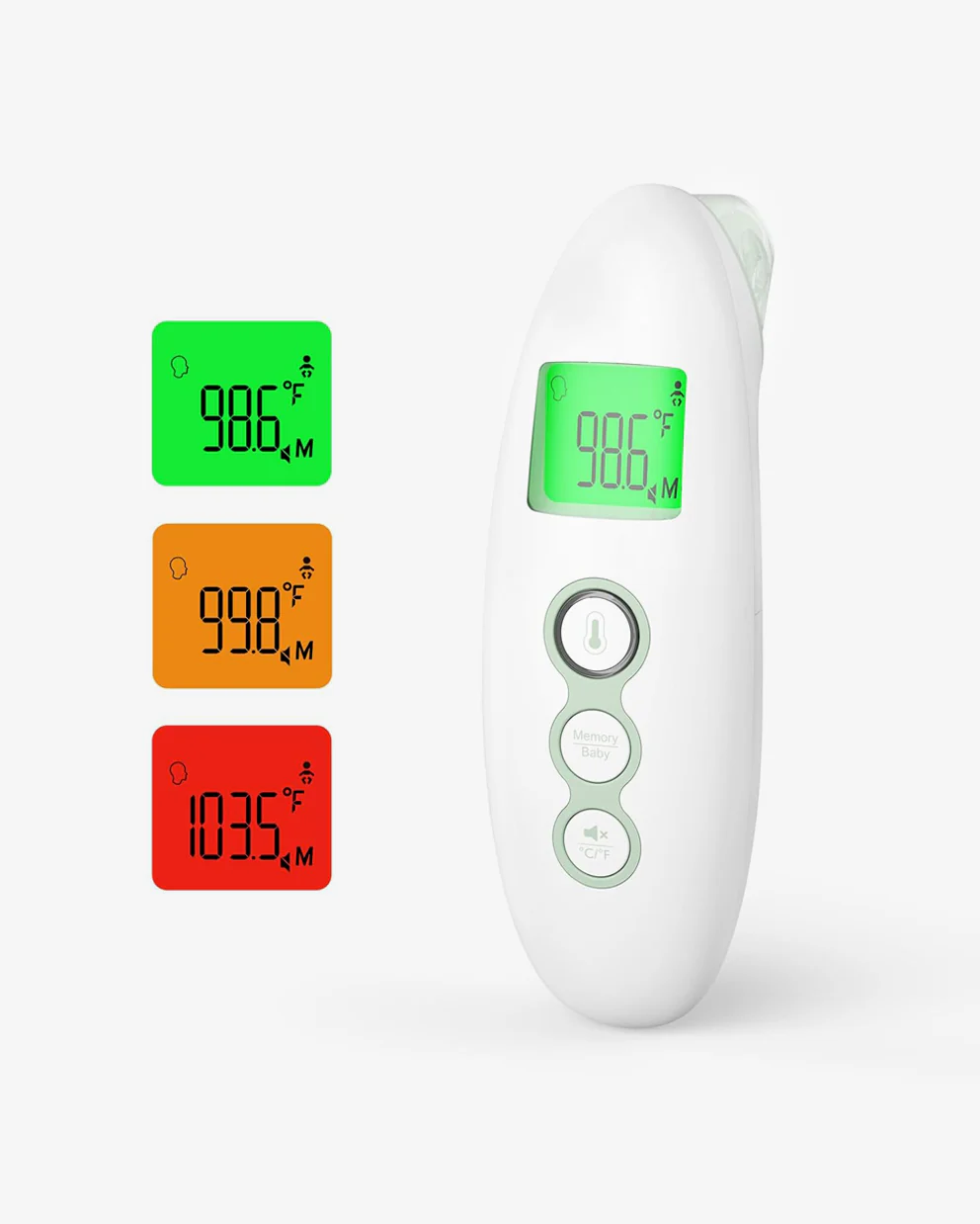 Momcozy Non-Contact Forehead and Ear Thermometer - Image 7