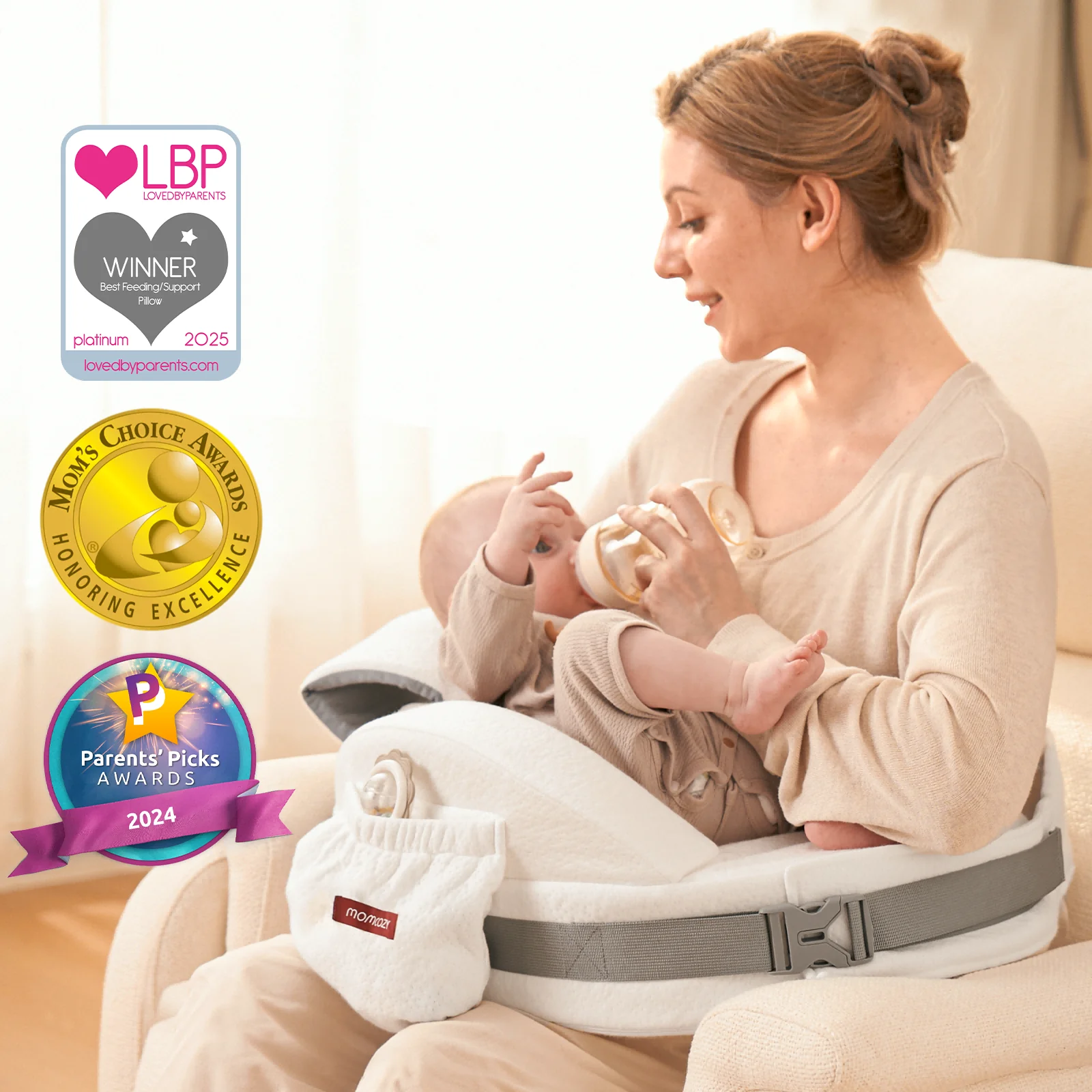 Momcozy MaxSupport Nursing Pillow - Image 26