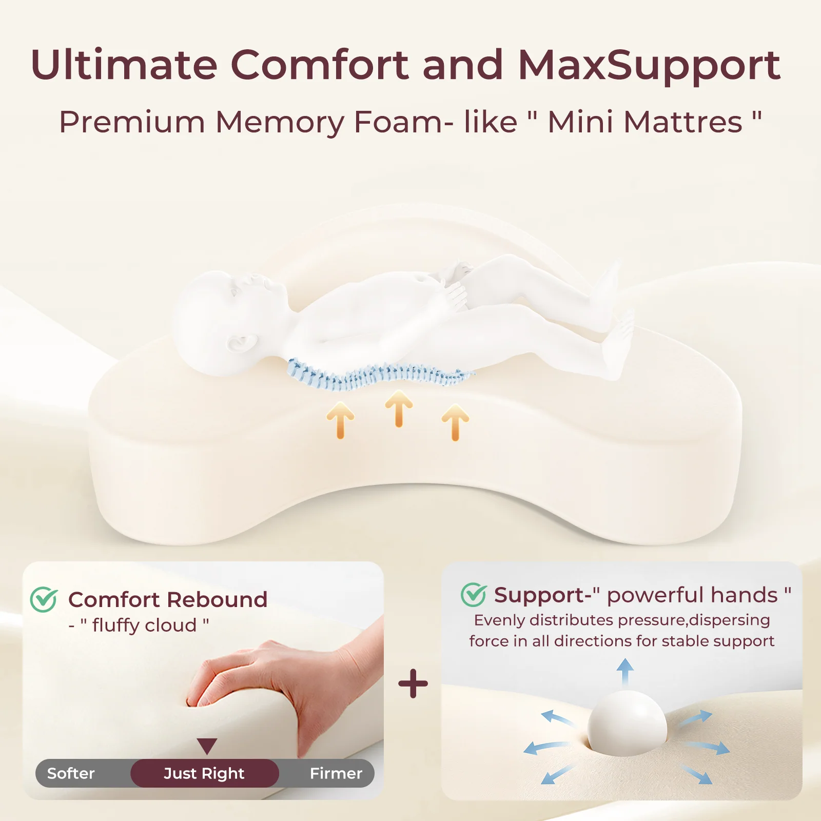 Momcozy MaxSupport Nursing Pillow - Image 4