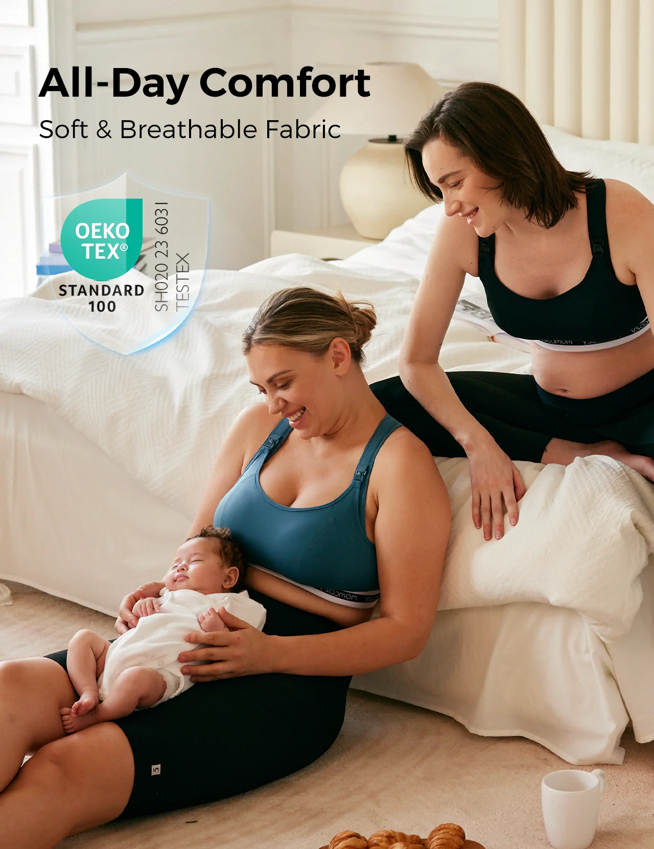 Active - Low Impact Nursing Sports Bra - Image 3