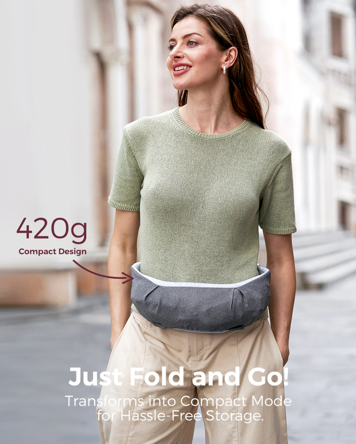 Portable Baby Carrier -  Lightweight & Foldable - Image 3