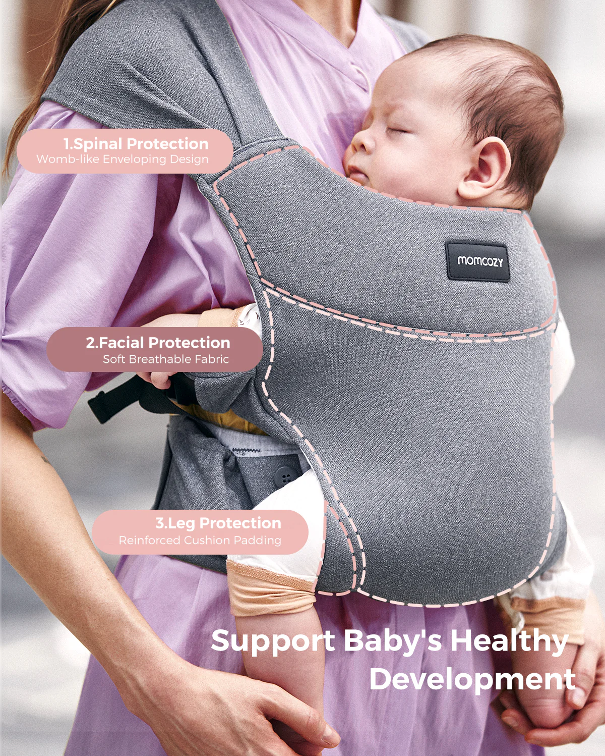 Portable Baby Carrier -  Lightweight & Foldable - Image 5
