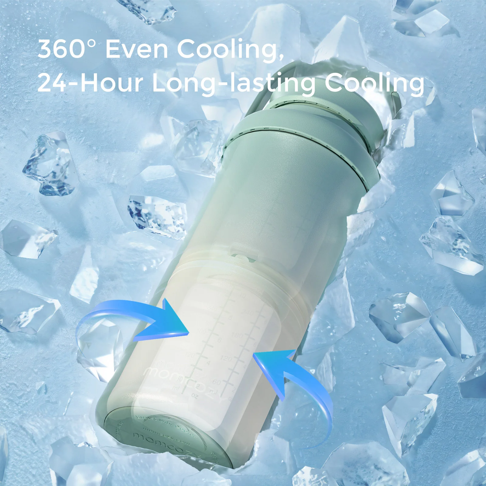 M6 Milk Cooler Bundle: M6 Hands-free Breast Pump and  Portable Baby Bottle Cooler - Image 6